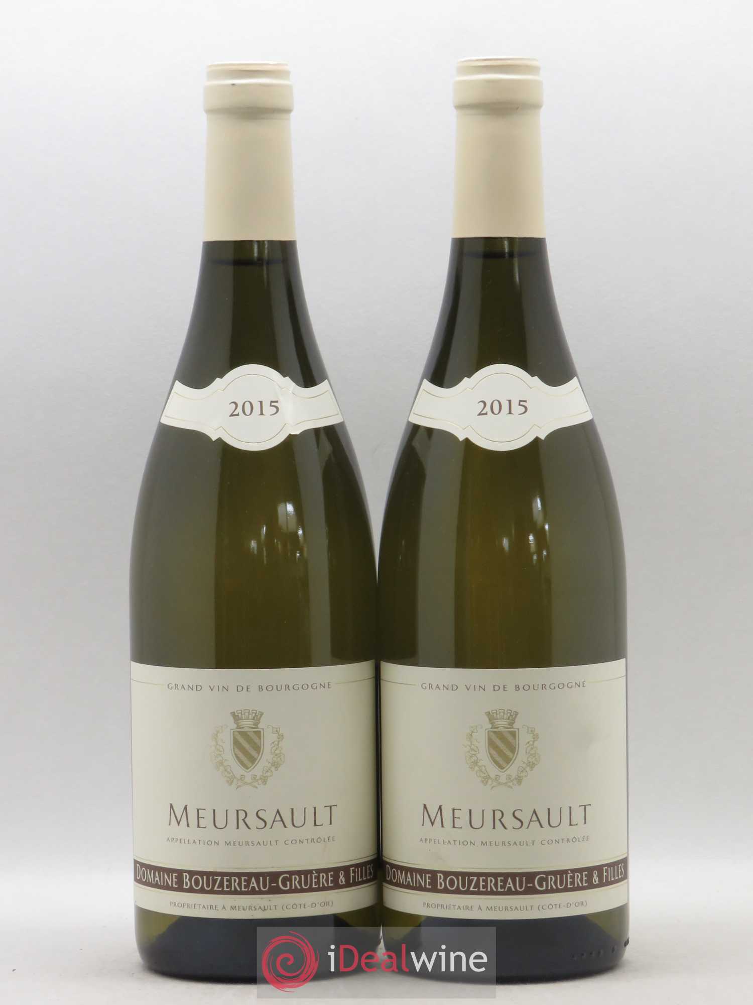 Meursault Maison Bouzereau-Gruère et Filles 2015 - Posten von 2 Flaschen - 0
