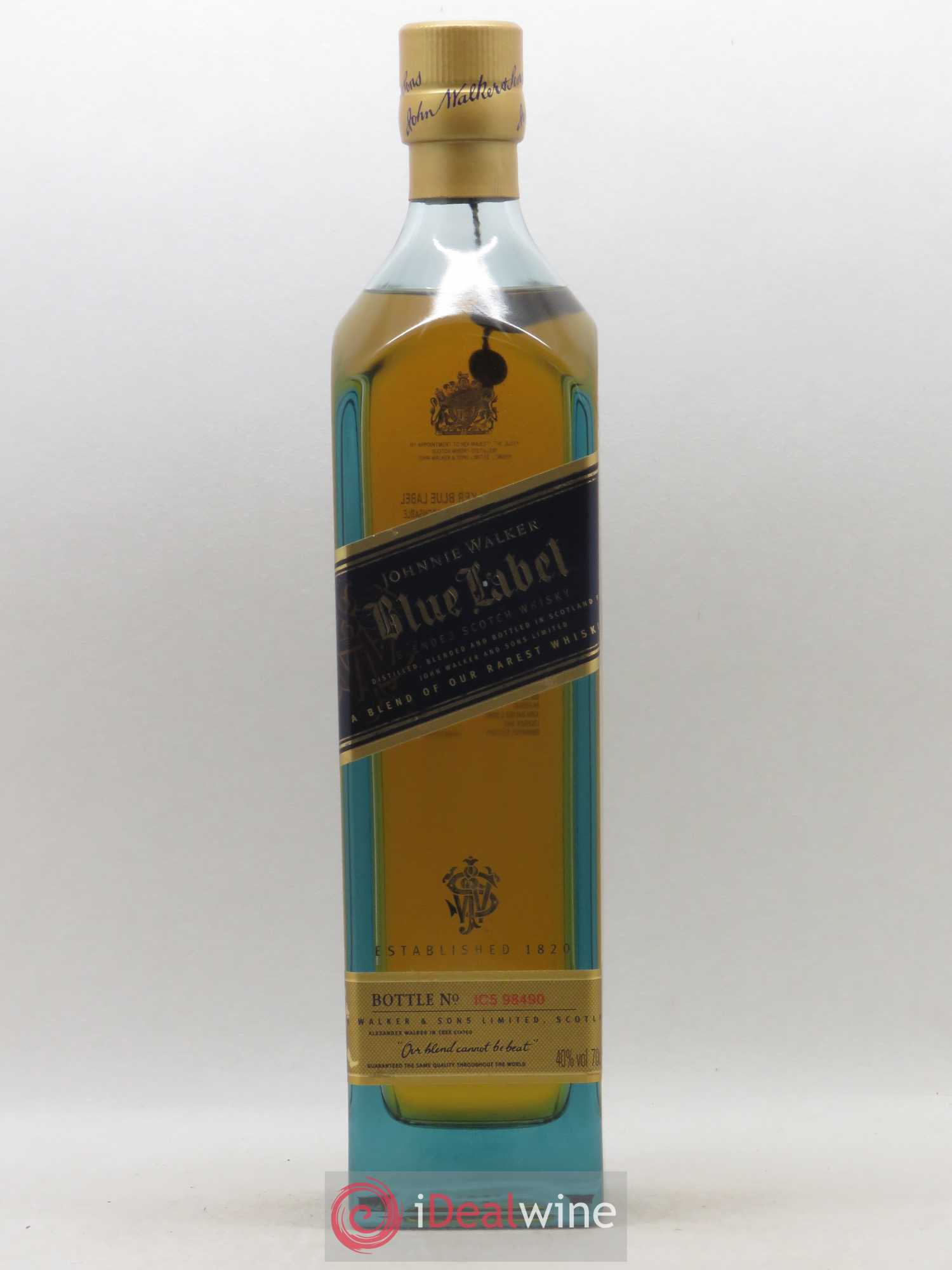 Johnnie Walker Of. Blue Label (70 cl.) - Lot de 1 bouteille - 0