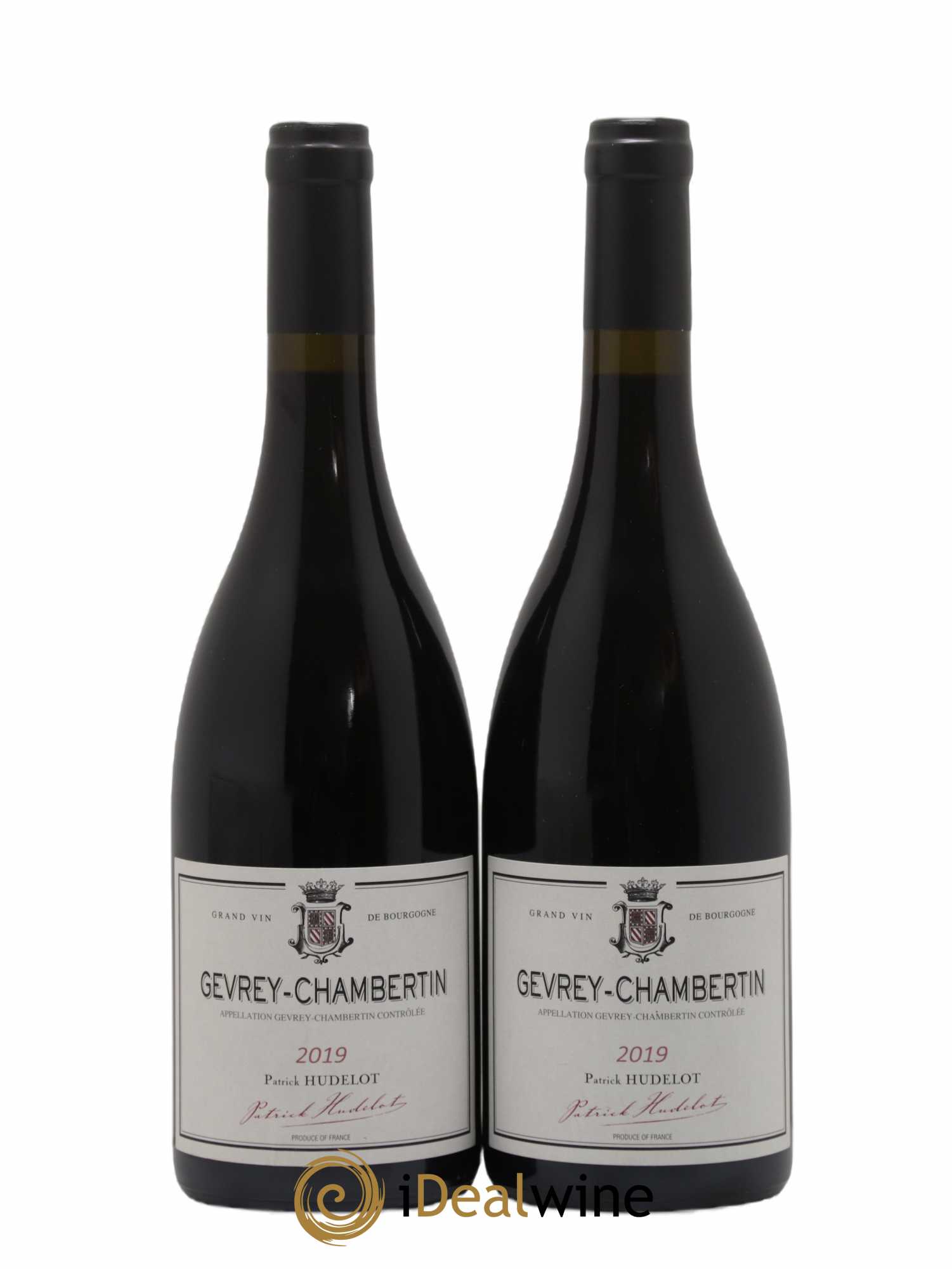 Gevrey-Chambertin Patrick Hudelot 2019 - Lot de 2 bouteilles - 0
