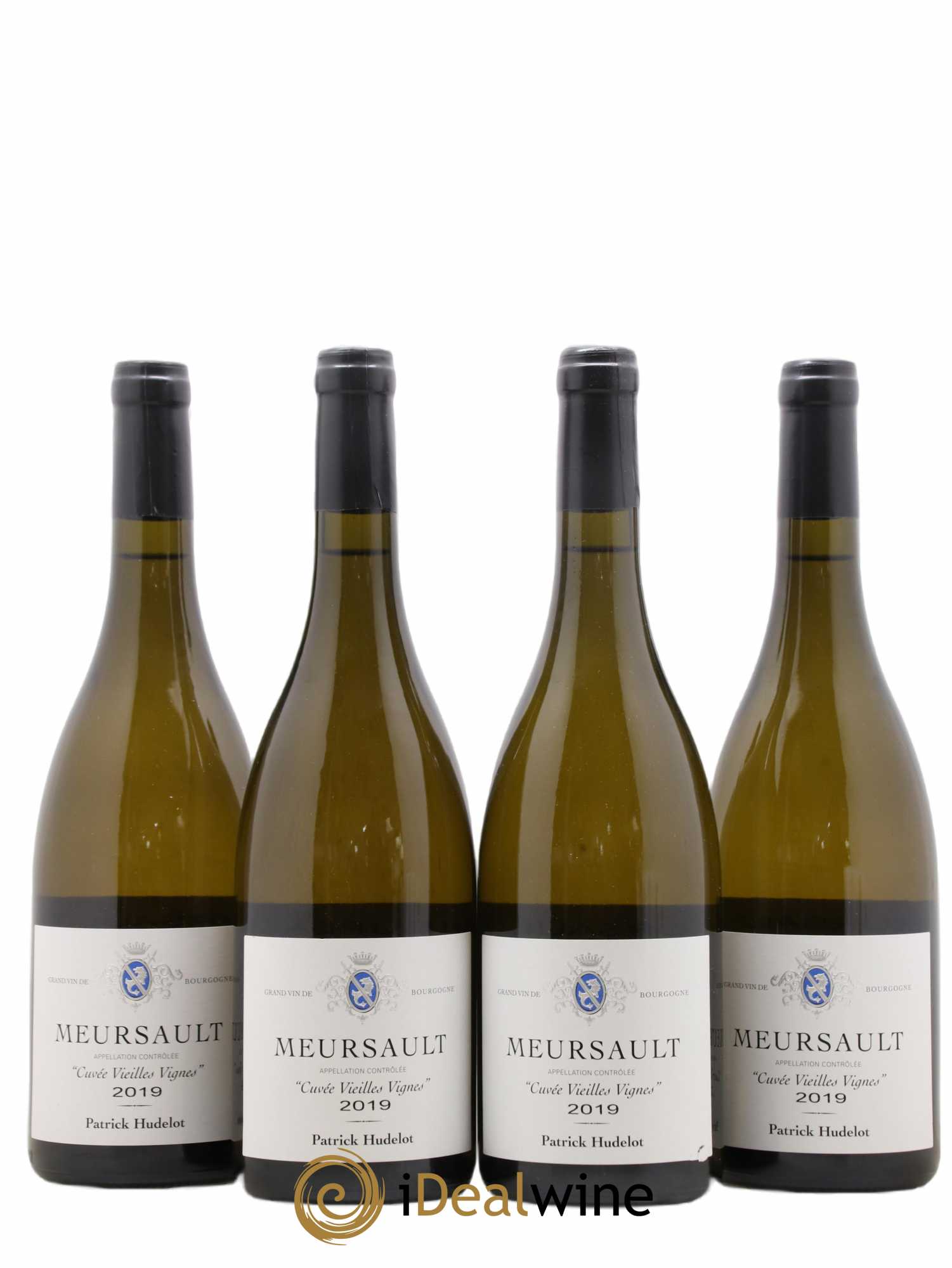 Meursault Vieilles Vignes Patrick Hudelot 2019 - Posten von 4 Flaschen - 0