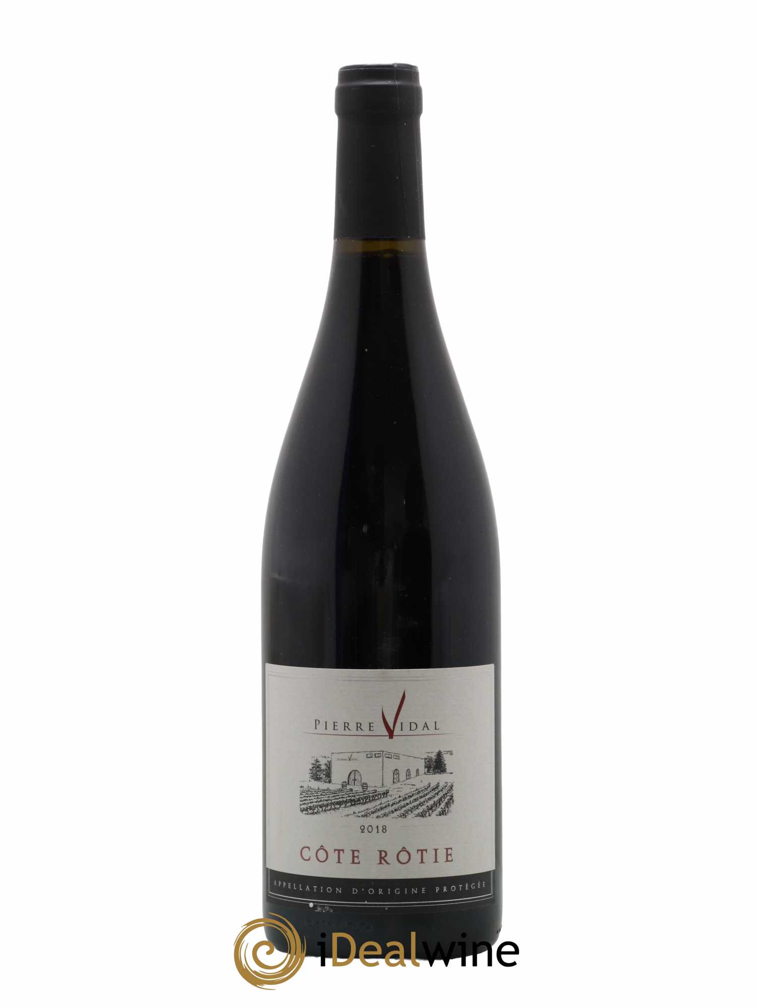 Côte-Rôtie Pierre Vidal 2018 - Lot de 1 bouteille - 0