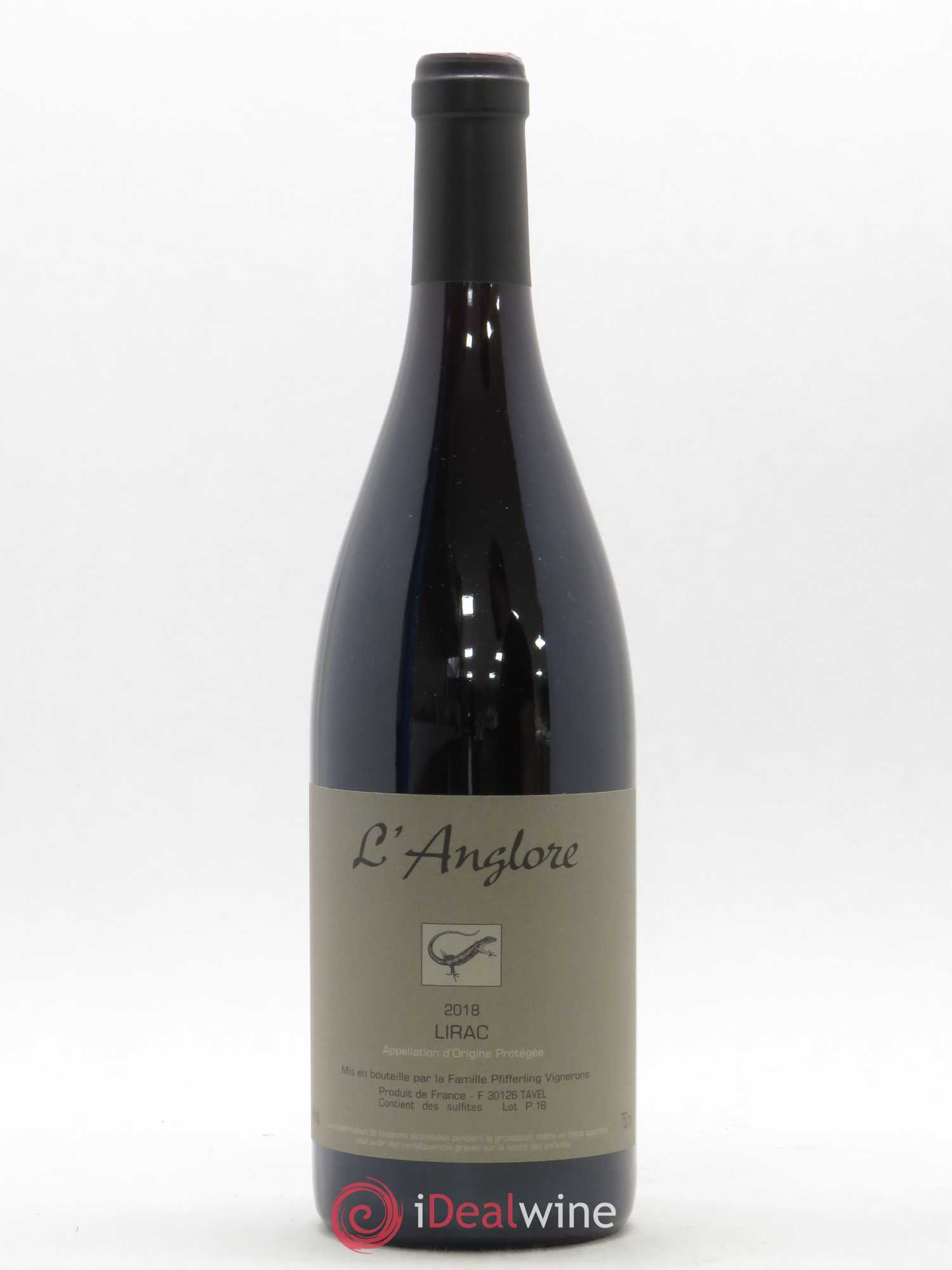 Lirac L'Anglore 2018 - Lot de 1 bouteille - 0
