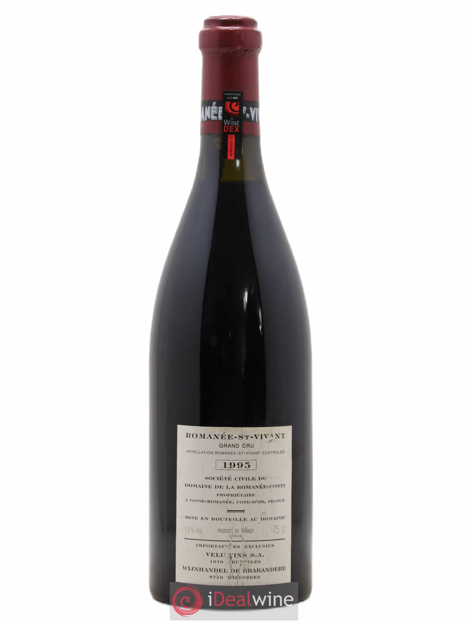Romanée-Saint-Vivant Grand Cru Domaine de la Romanée-Conti 1995 - Lot de 1 bouteille - 1