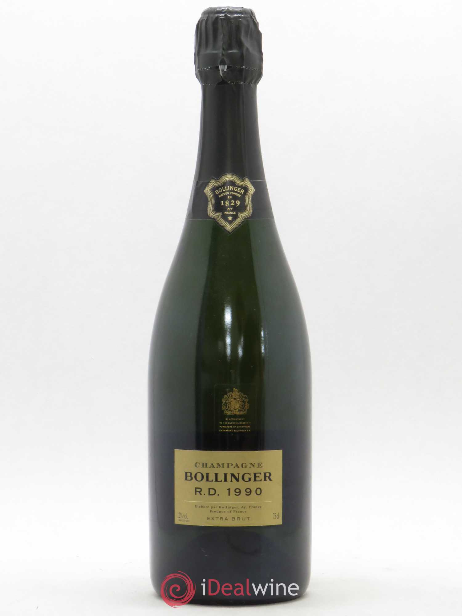 R.D. Extra-Brut Bollinger 1990 - Lot de 1 bouteille - 0
