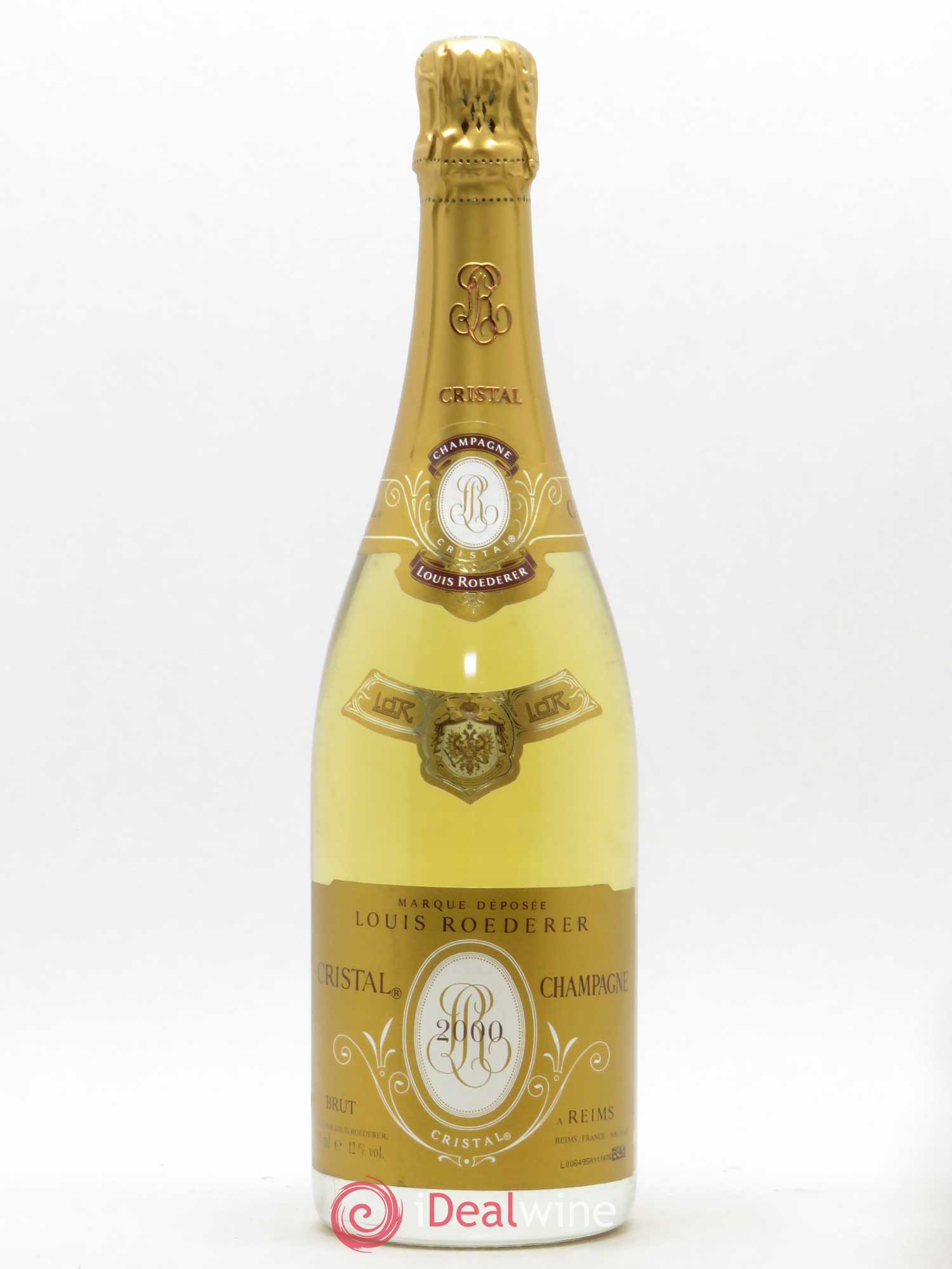 Cristal Louis Roederer 2000 - Lot de 1 bouteille - 0