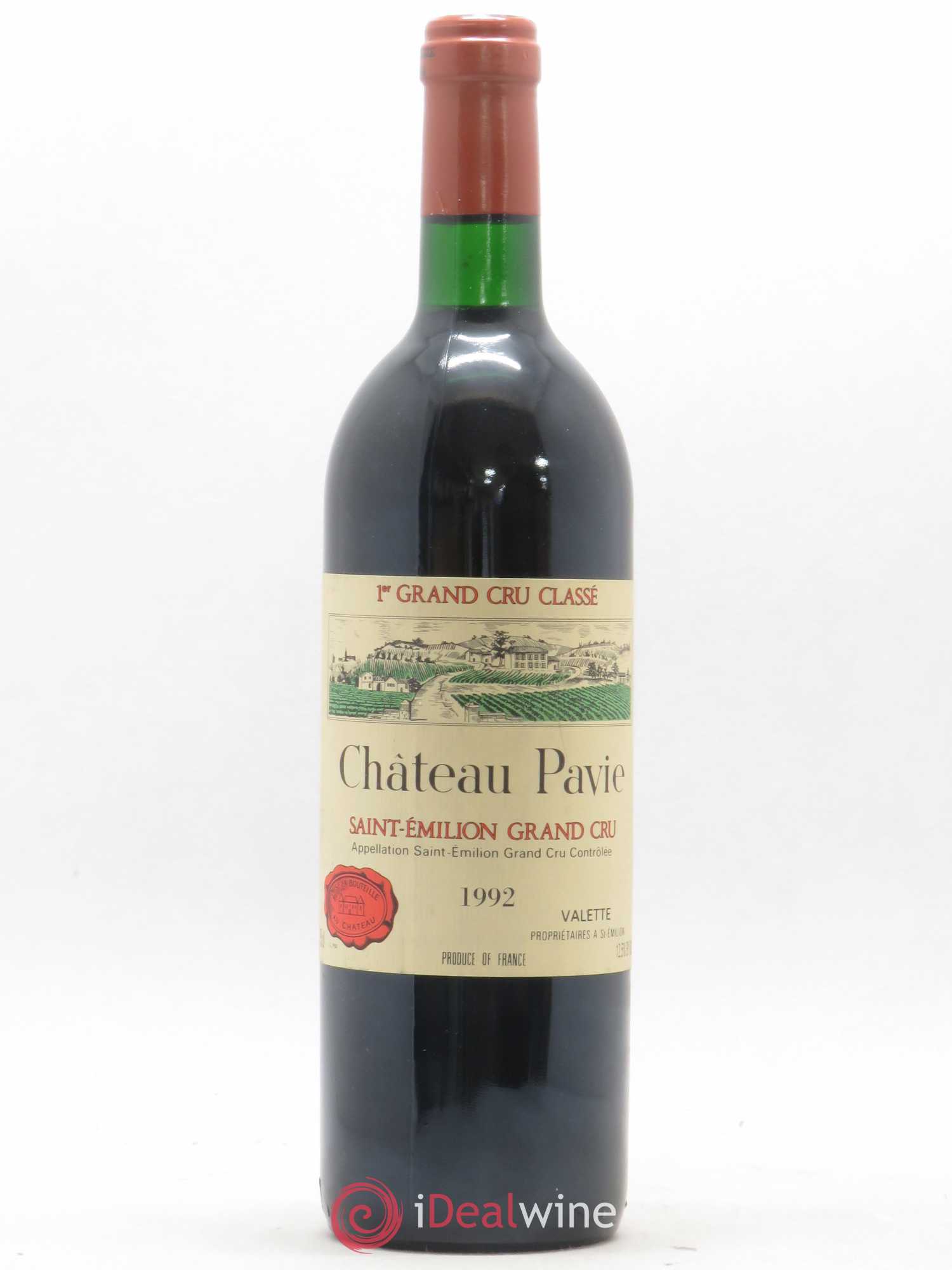 Château Pavie 1er Grand Cru Classé A 1992 - Lot de 1 bouteille - 0
