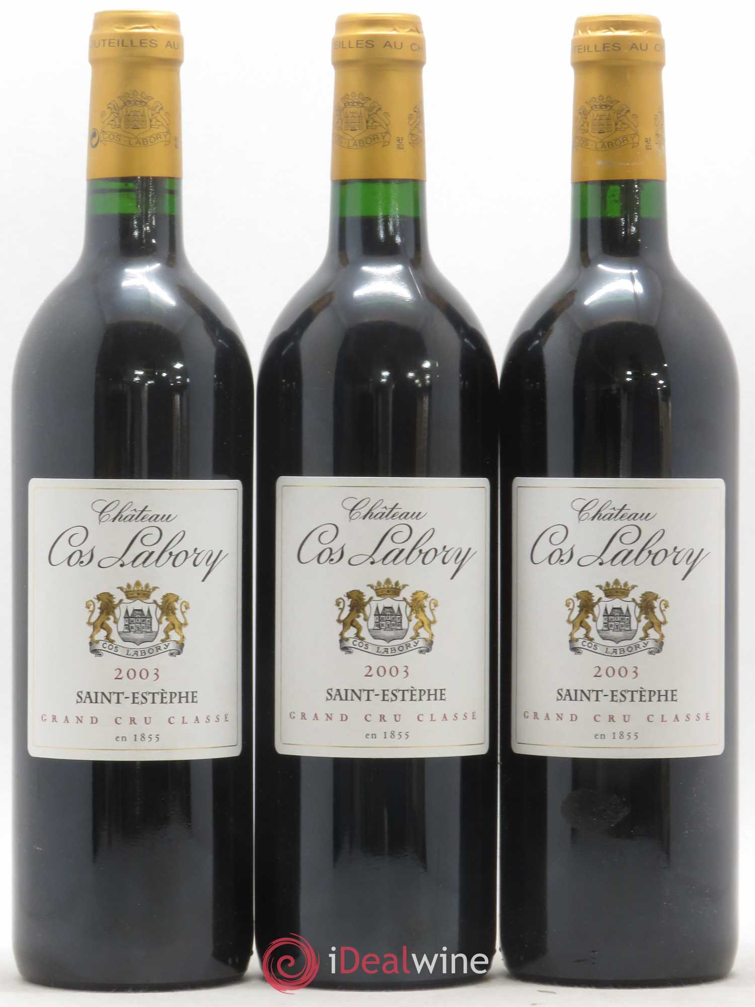 Château Cos Labory 5ème Grand Cru Classé 2003 - Lot de 12 bouteilles - 3