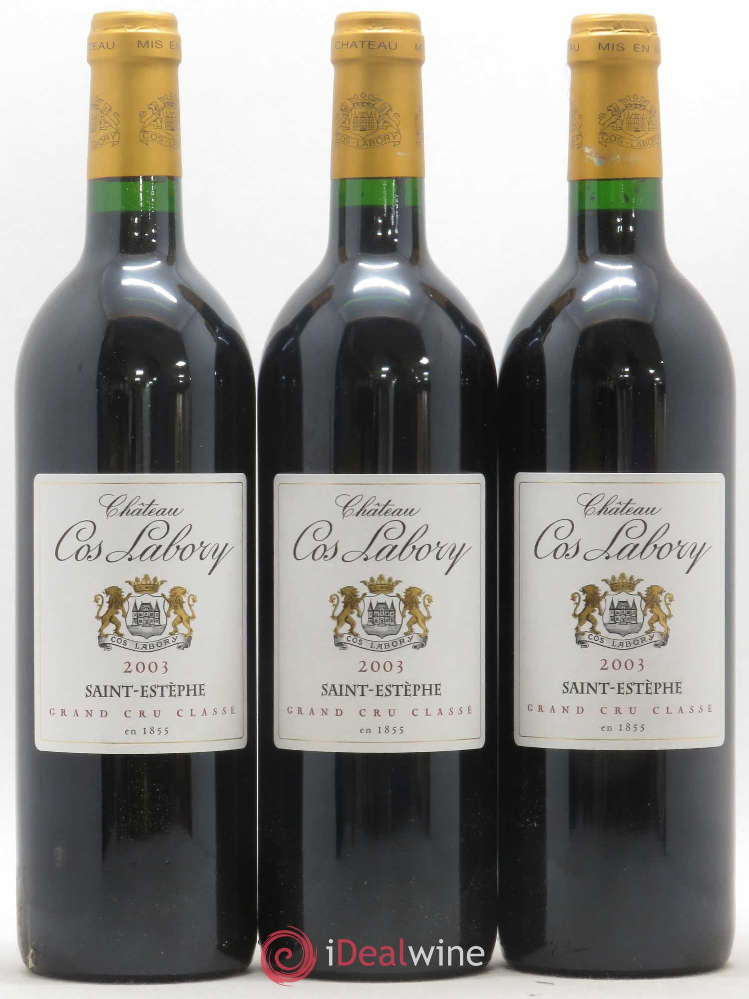 Château Cos Labory 5ème Grand Cru Classé 2003 - Lot de 12 bouteilles - 4
