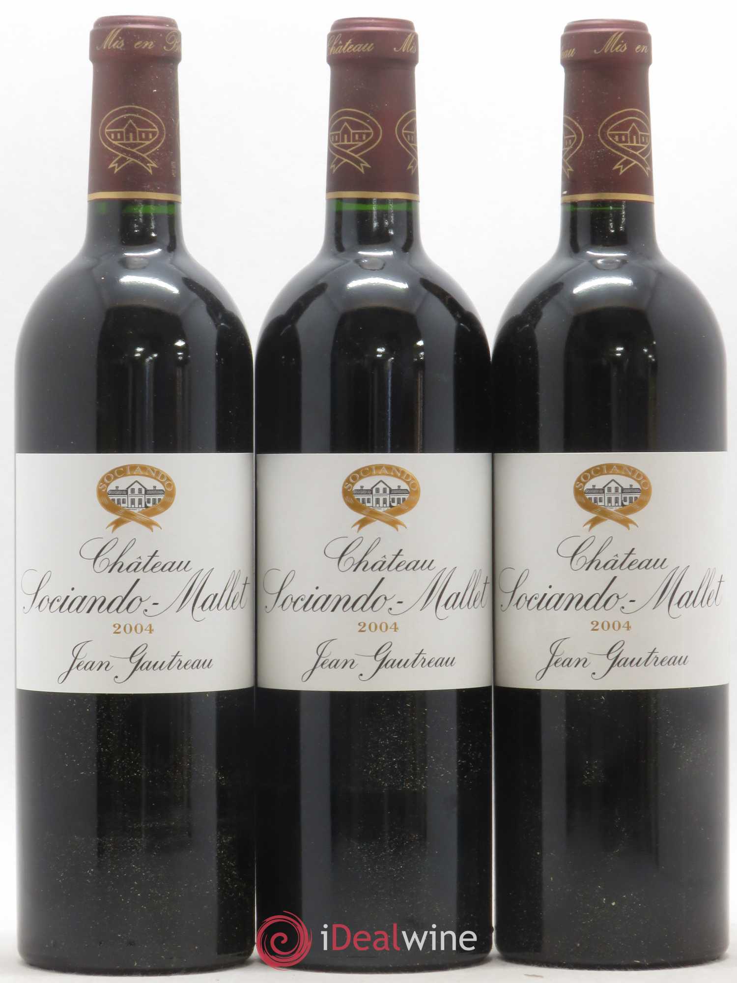 Château Sociando Mallet 2004 - Lot de 12 bouteilles - 4