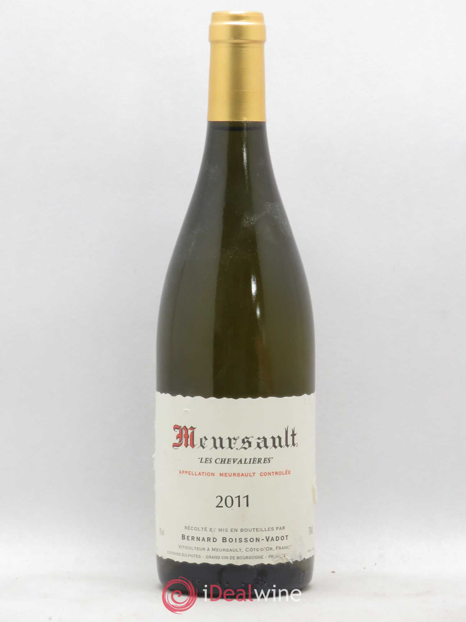 Meursault Les Chevalières Boisson-Vadot (Domaine) 2011 - Lot de 1 bouteille - 0