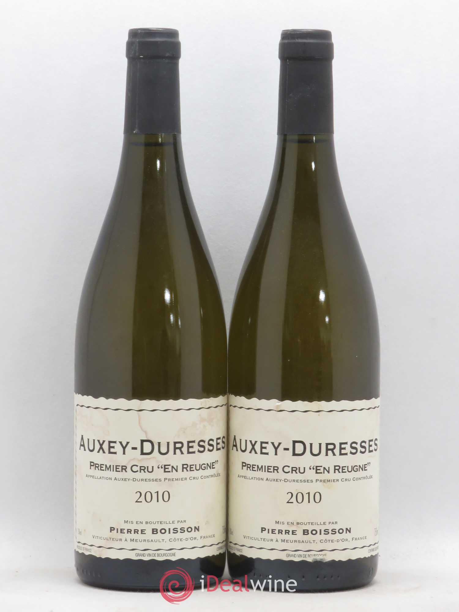 Auxey-Duresses 1er Cru En Reugne Pierre Boisson (Domaine) 2010 - Lot de 2 bouteilles - 0