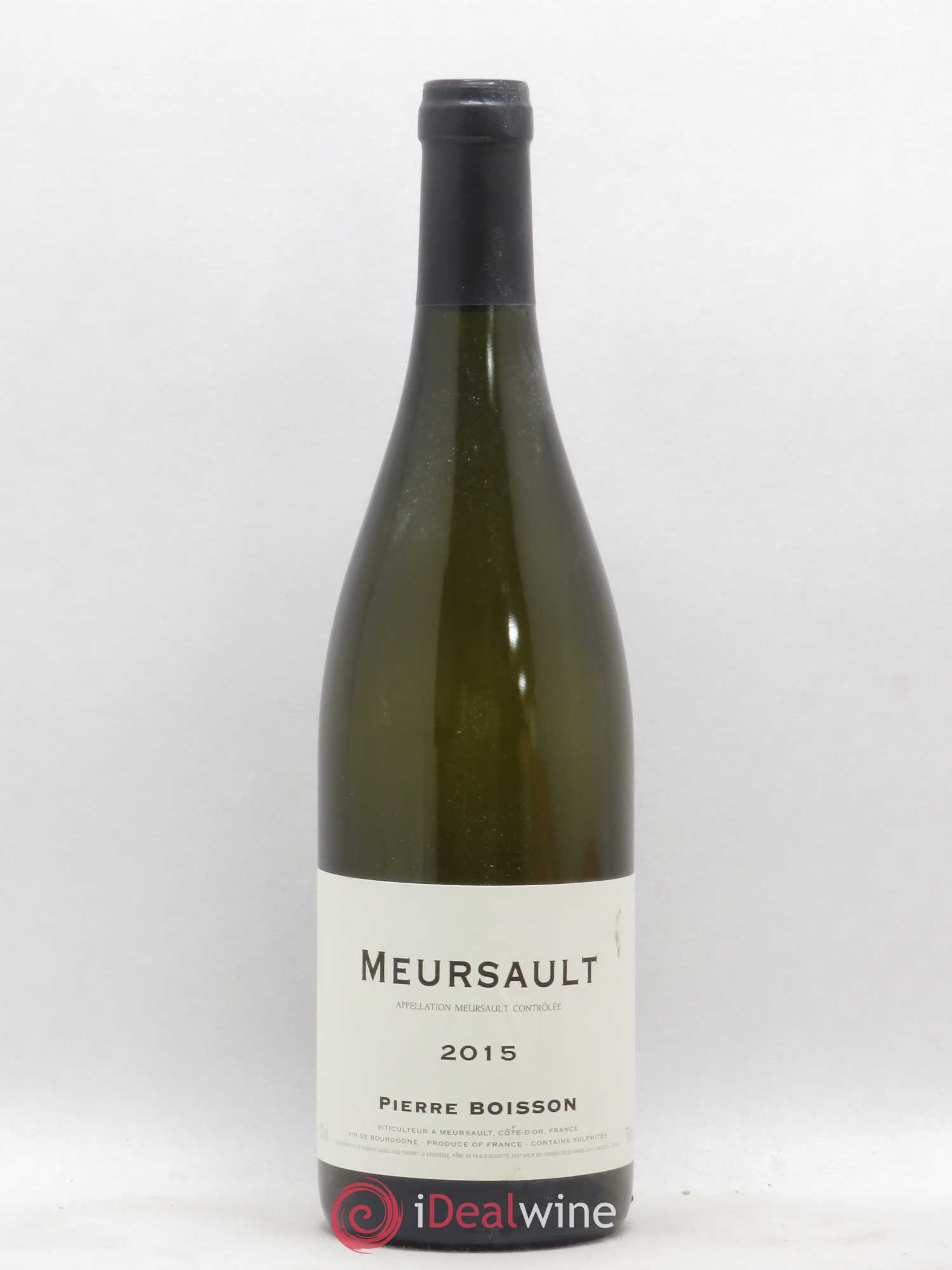 Meursault Pierre Boisson (Domaine) 2015 - Lot de 1 bouteille - 0