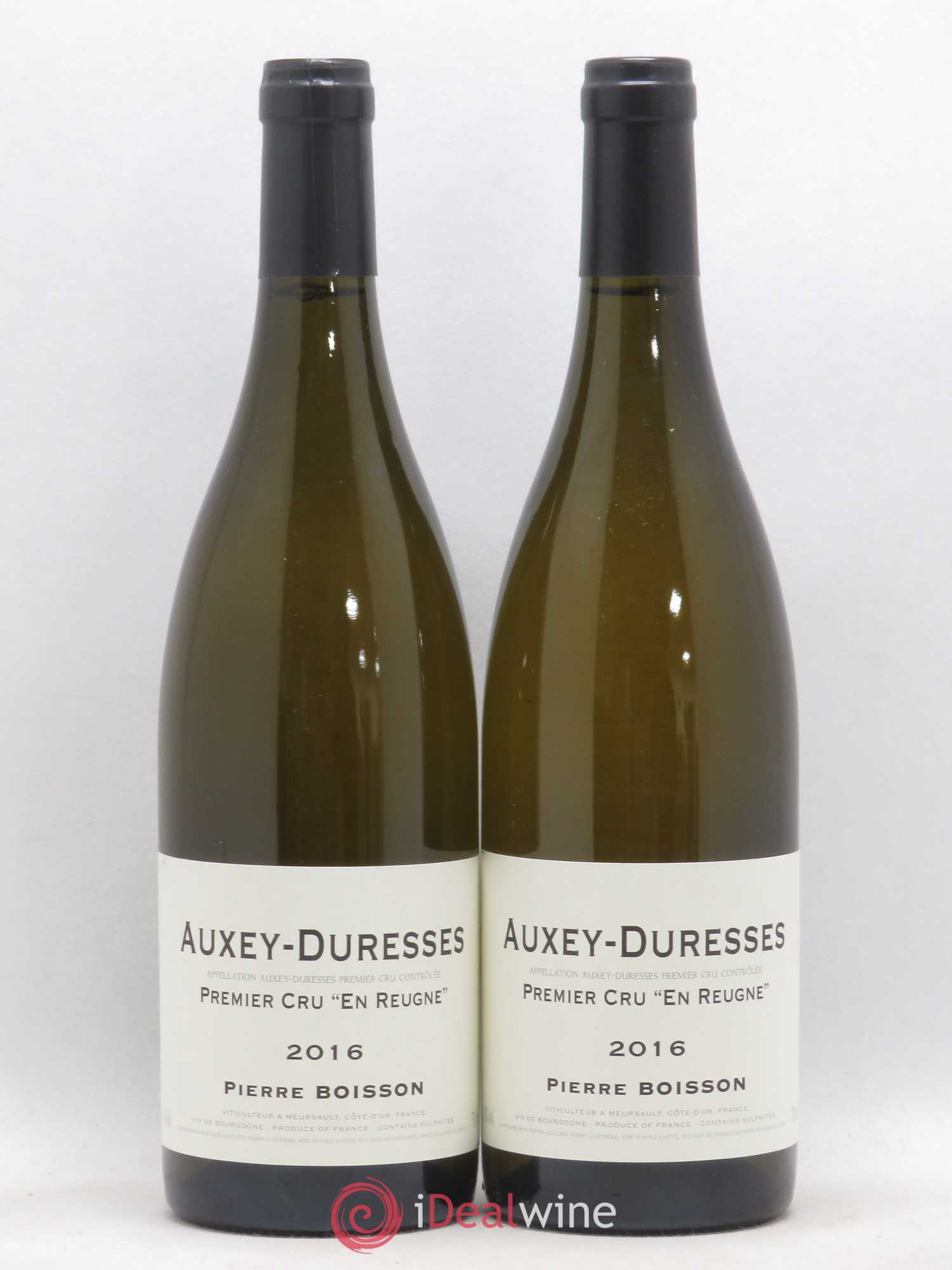 Auxey-Duresses 1er Cru En Reugne Pierre Boisson (Domaine) 2016 - Lot de 2 bouteilles - 0