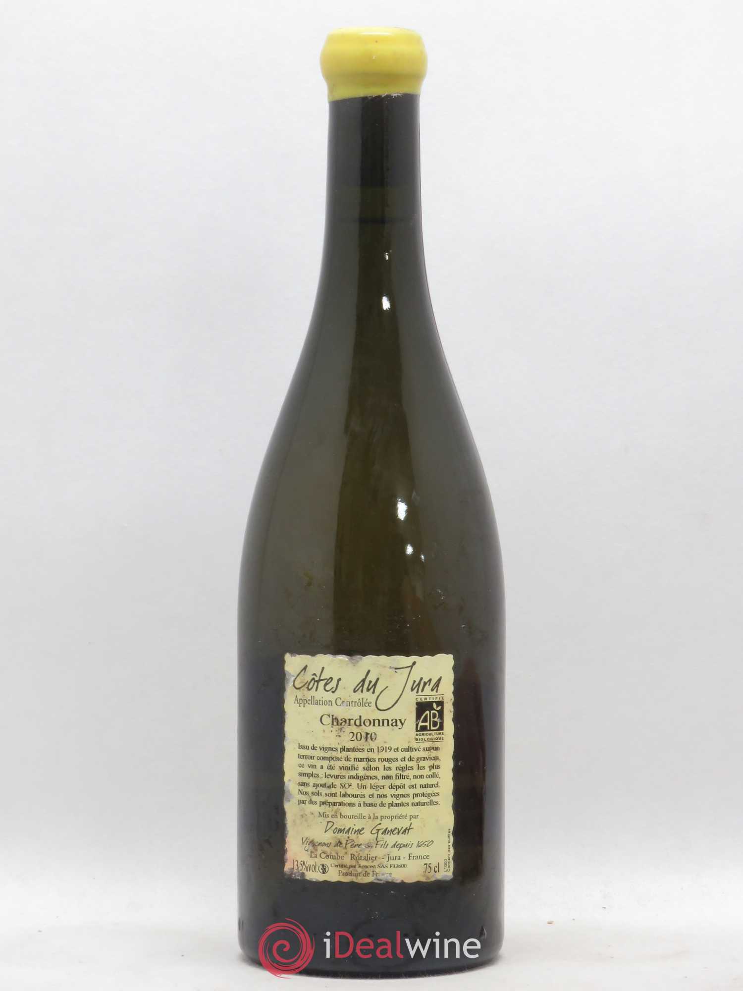 Côtes du Jura Les Grands Teppes Vieilles Vignes Jean-François Ganevat (Domaine) 2010 - Lot de 1 bouteille - 1