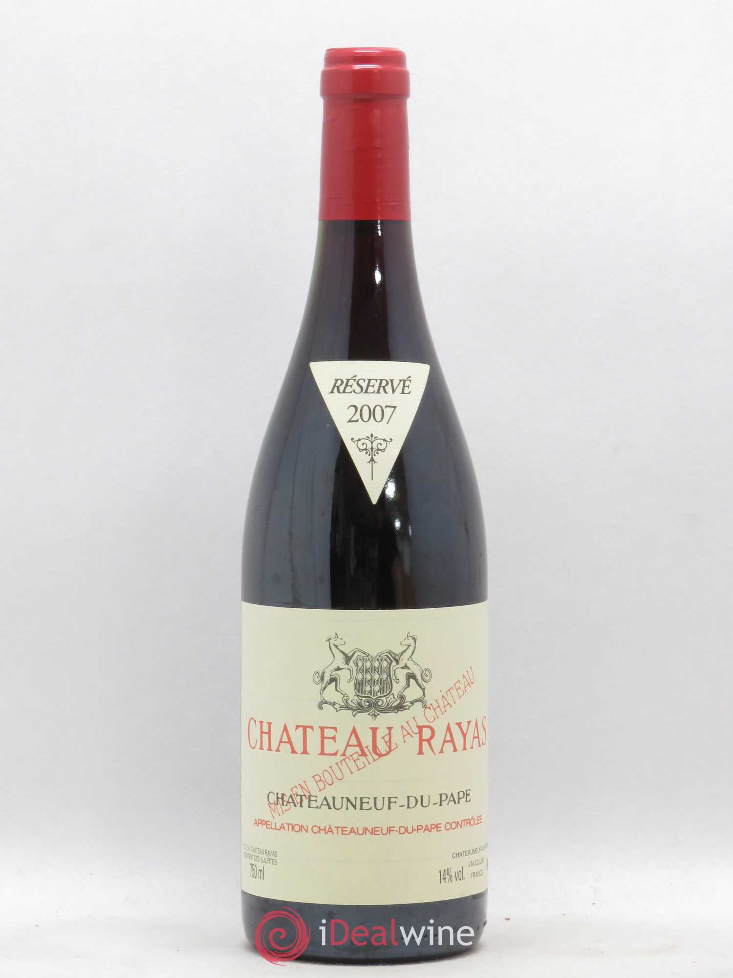 Châteauneuf-du-Pape Château Rayas Emmanuel Reynaud 2007 - Lot de 1 bouteille - 0