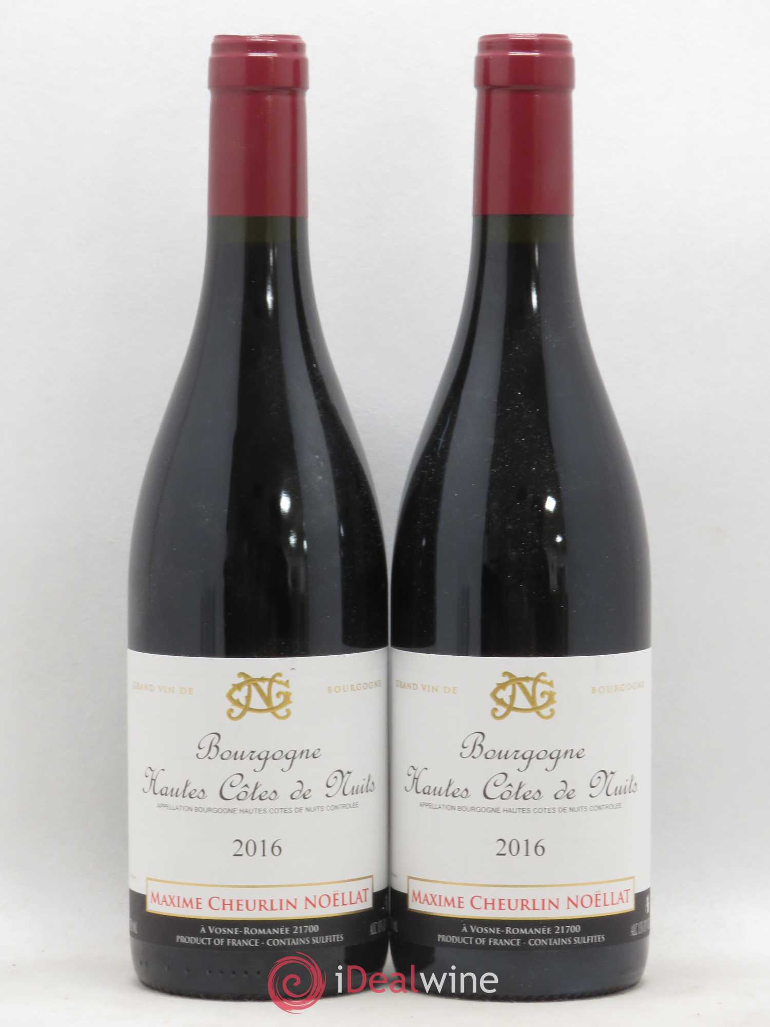Hautes-Côtes de Nuits Maxime Cheurlin Noëllat 2016 - Lot de 2 bouteilles - 0