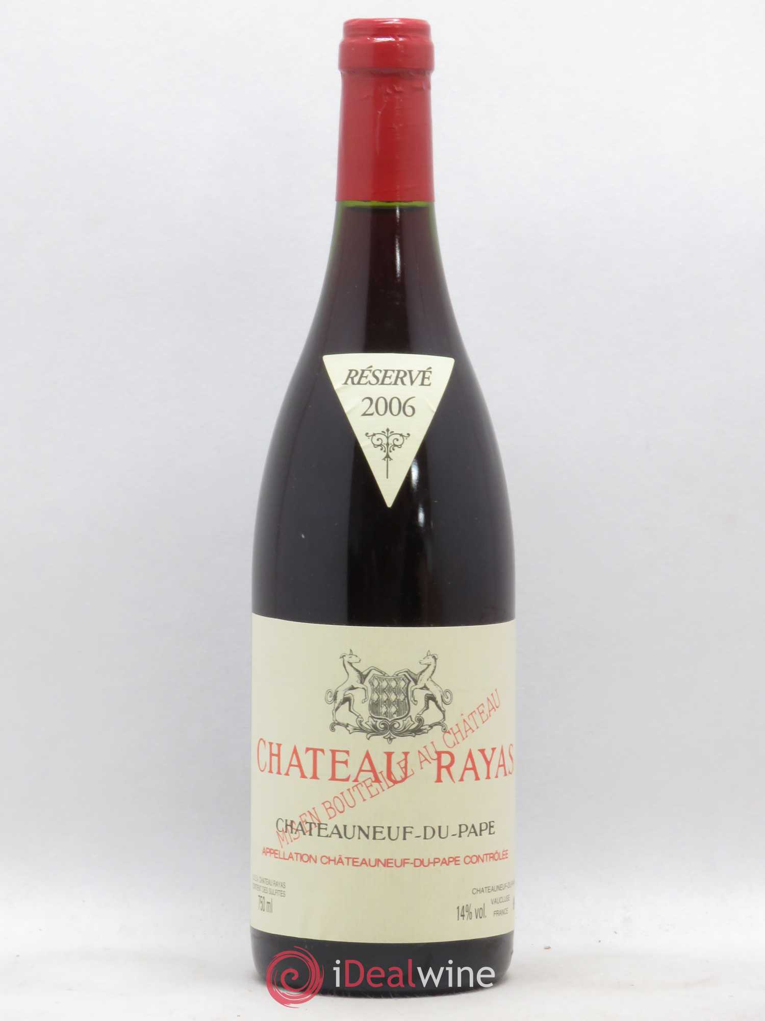 Châteauneuf-du-Pape Château Rayas Emmanuel Reynaud 2006 - Lot de 1 bouteille - 0