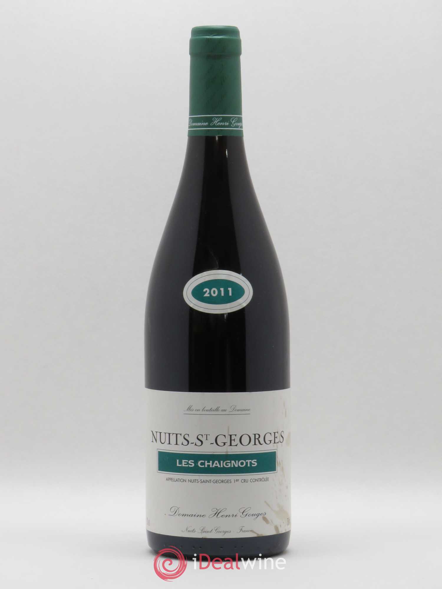 Nuits-Saint-Georges 1er Cru Les Chaignots Henri Gouges 2011 - Lot de 1 bouteille - 0