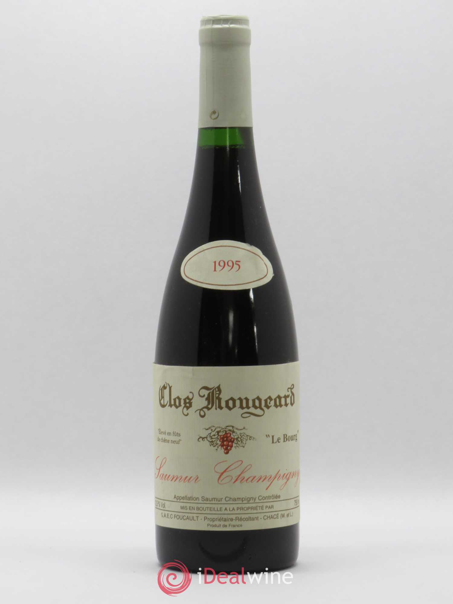 Saumur-Champigny Le Bourg Clos Rougeard 1995 - Lot de 1 bouteille - 0