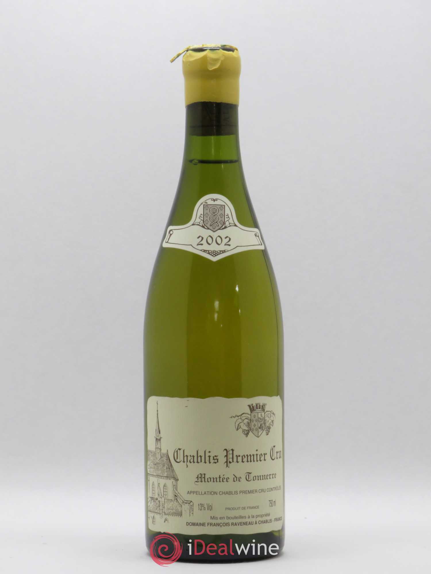 Chablis 1er Cru Montée de Tonnerre Raveneau (Domaine) 2002 - Lot de 1 bouteille - 0