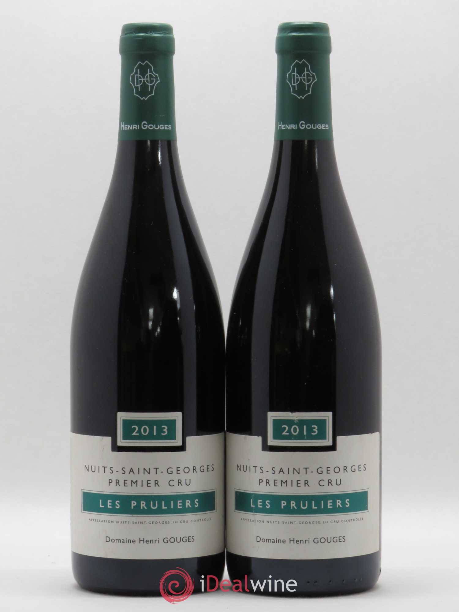 Nuits-Saint-Georges 1er Cru Les Pruliers Henri Gouges 2013 - Lot de 2 bouteilles - 0