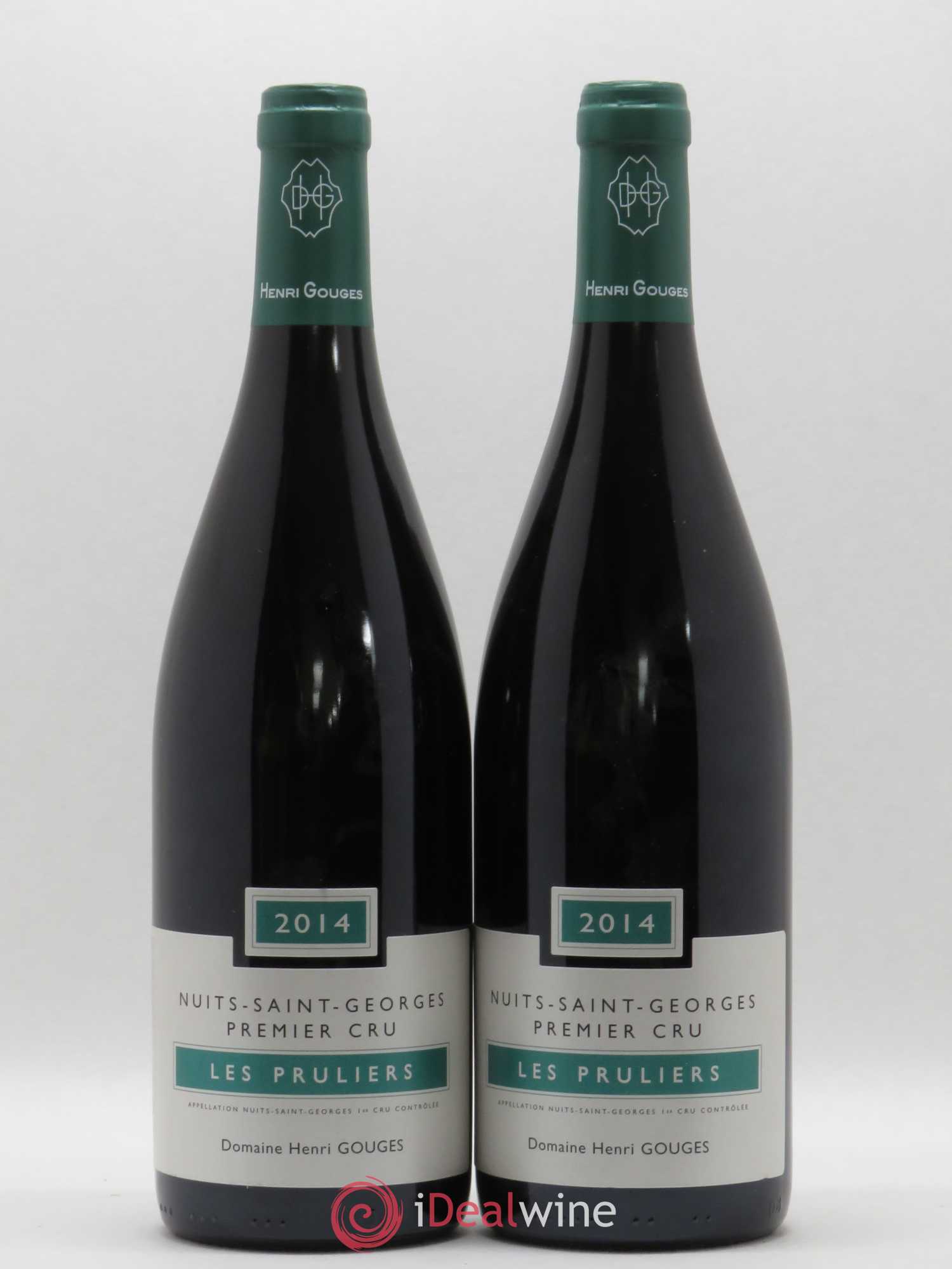 Nuits-Saint-Georges 1er Cru Les Pruliers Henri Gouges 2014 - Lot de 2 bouteilles - 0