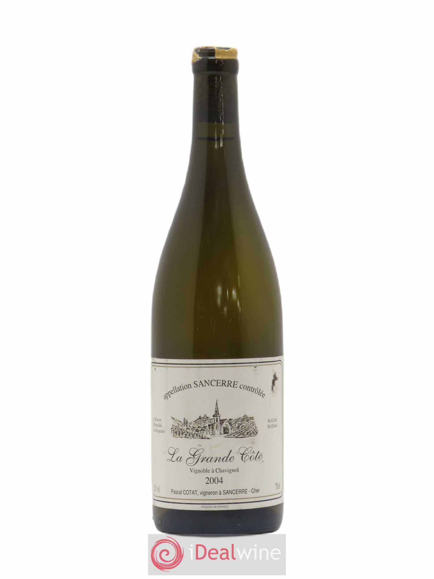 Sancerre La Grande Côte Pascal Cotat 2004 - Lot de 1 bouteille - 0