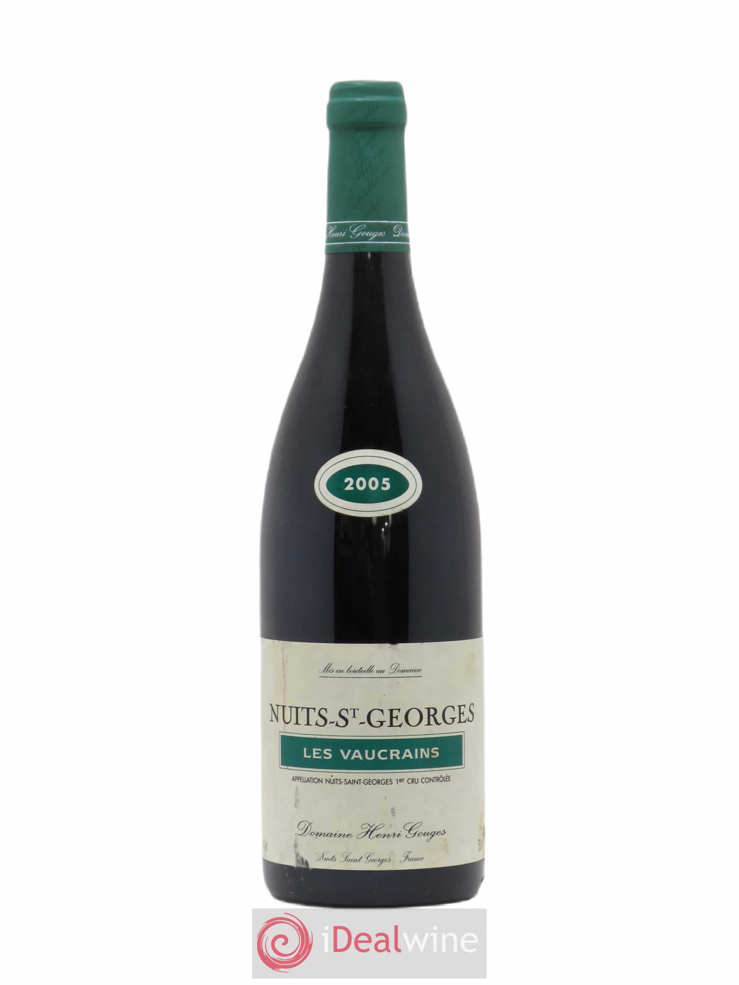 Nuits-Saint-Georges 1er Cru Les Vaucrains Henri Gouges 2005 - Lot de 1 bouteille - 0