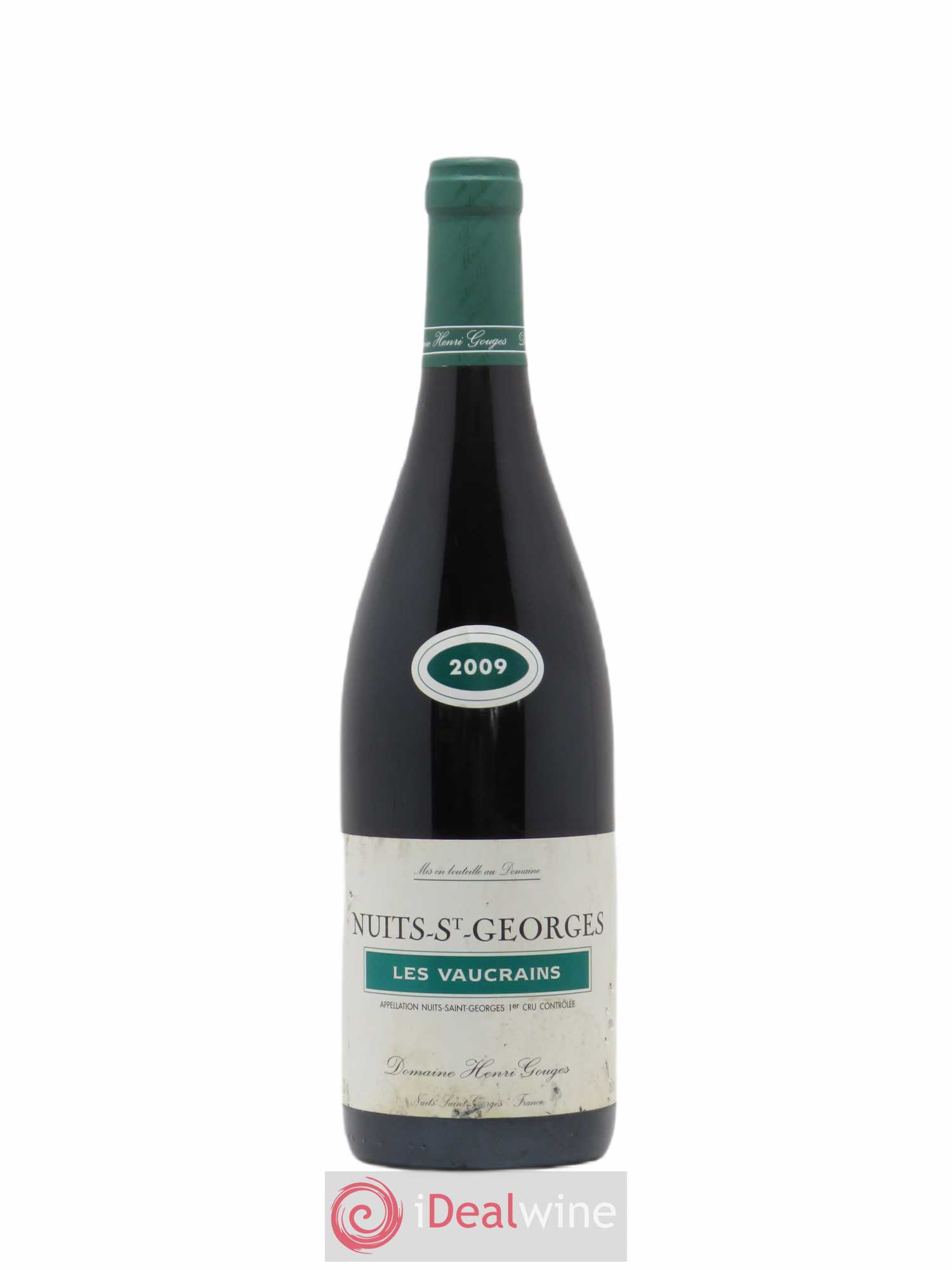 Nuits-Saint-Georges 1er Cru Les Vaucrains Henri Gouges 2009 - Posten von 1 Flasche - 0