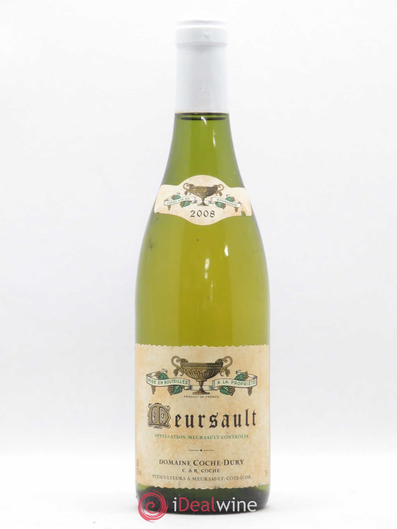 Meursault Coche Dury (Domaine) 2008 - Lot de 1 bouteille - 0
