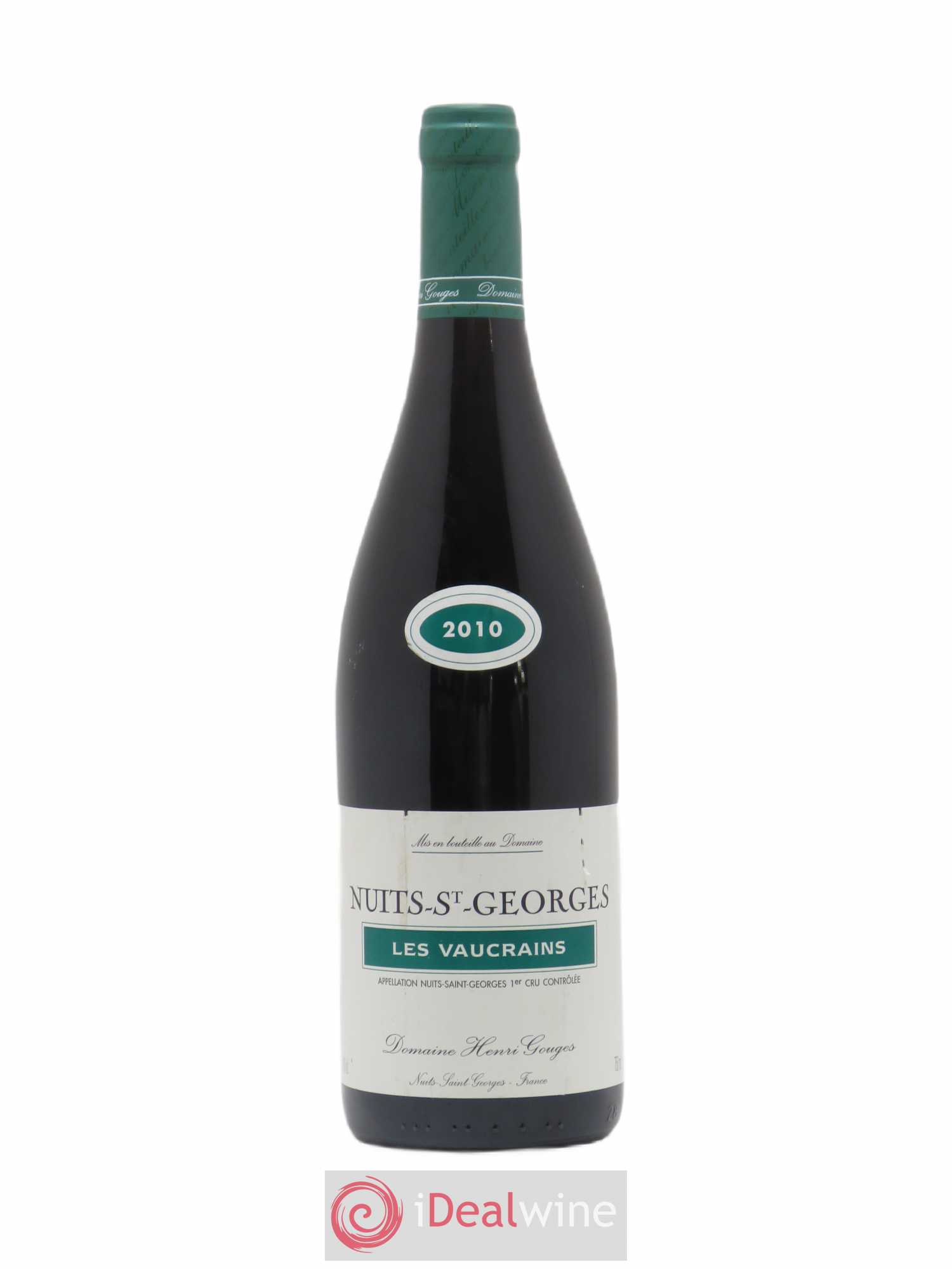 Nuits-Saint-Georges 1er Cru Les Vaucrains Henri Gouges 2010 - Posten von 1 Flasche - 0