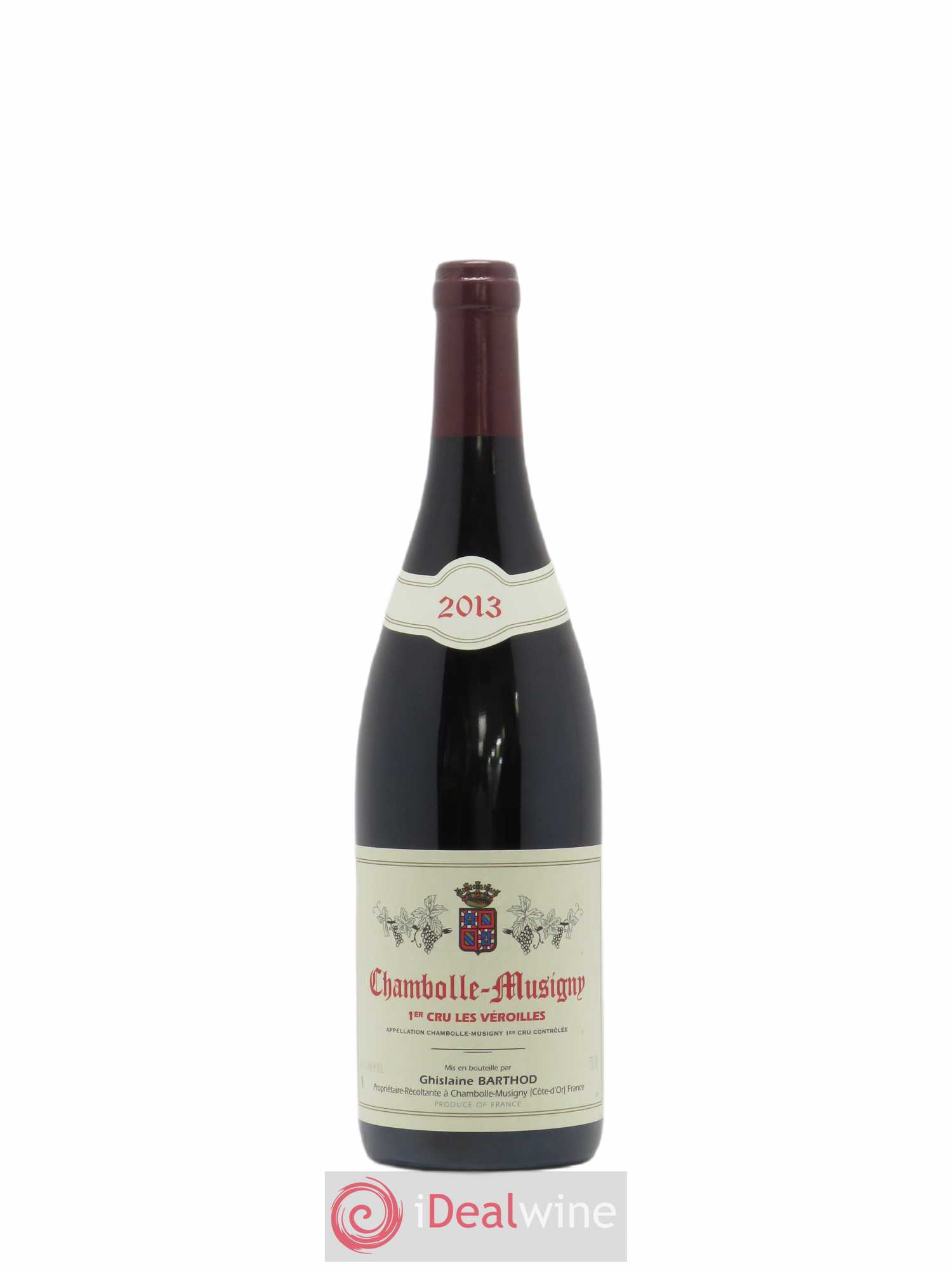 Chambolle-Musigny 1er Cru Les Véroilles Ghislaine Barthod 2013 - Lot de 1 bouteille - 0