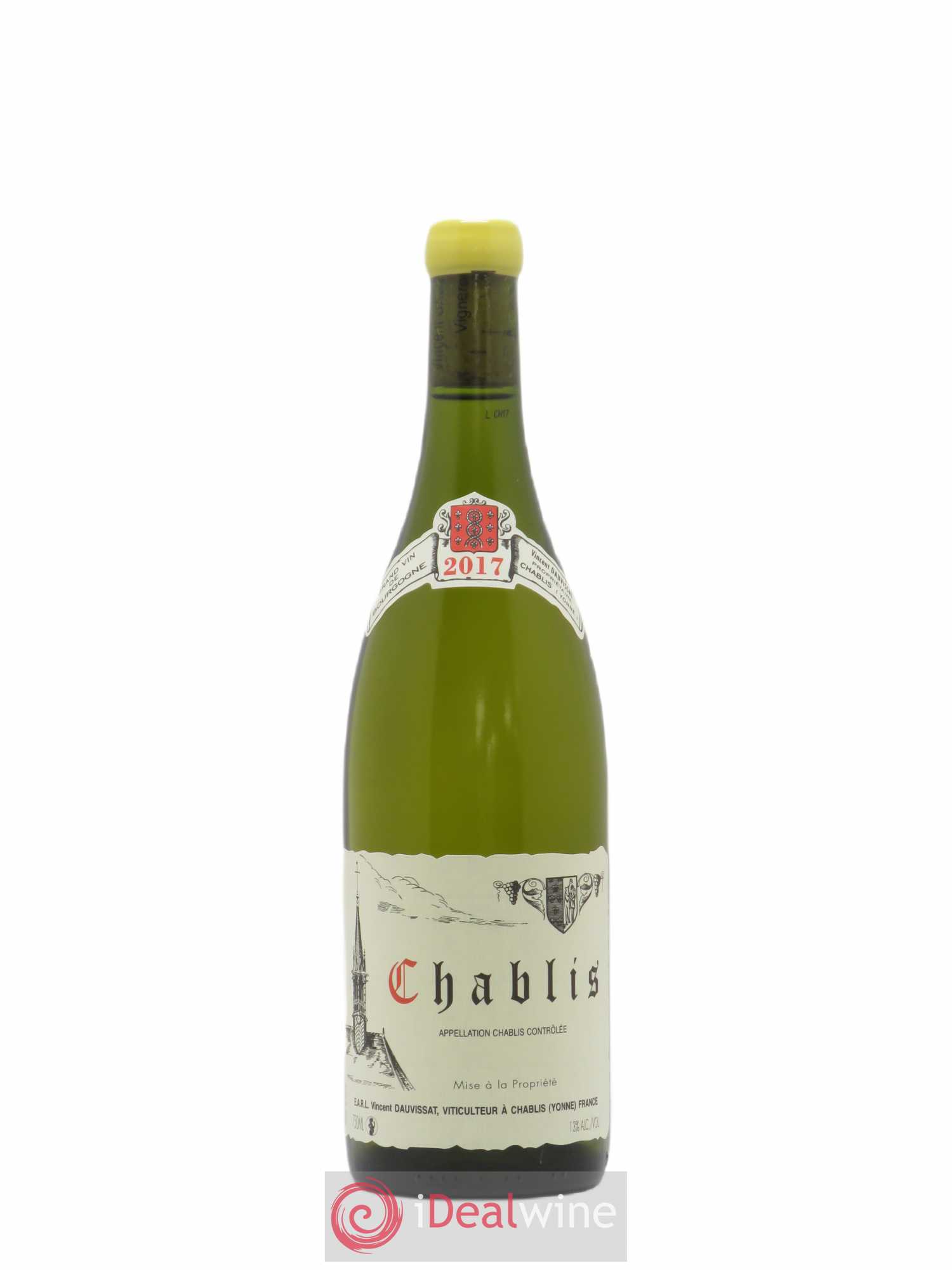 Chablis Vincent Dauvissat (Domaine) 2017 - Lot de 1 bouteille - 0