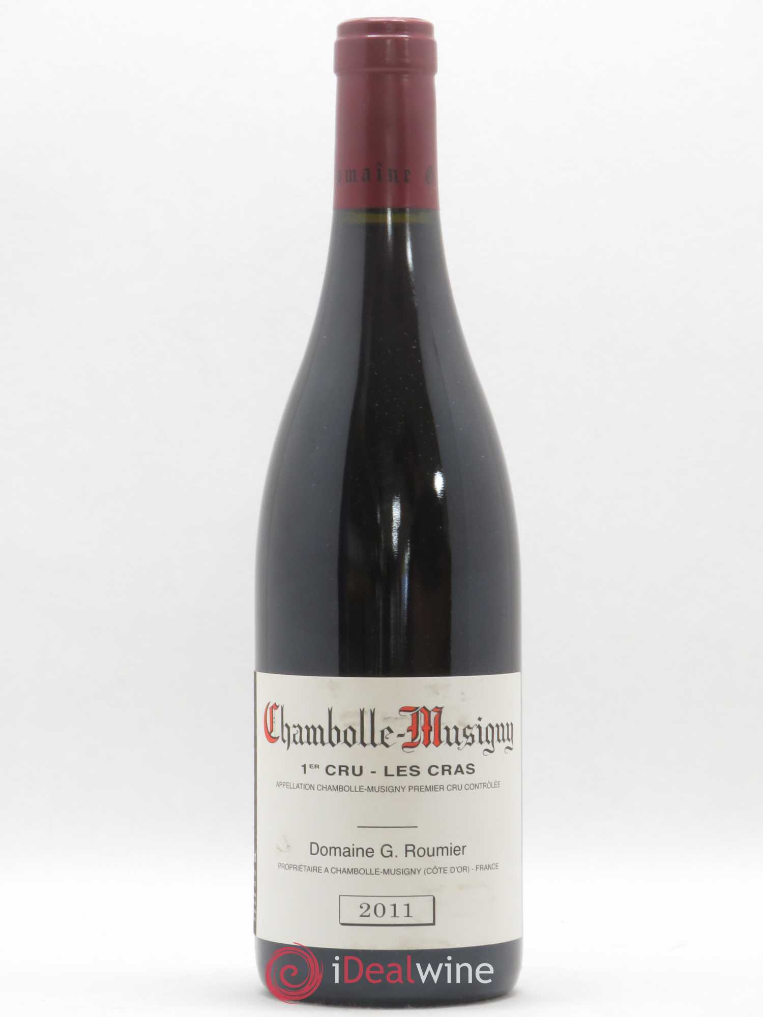 Chambolle-Musigny 1er Cru Les Cras Georges Roumier (Domaine) 2011 - Lot de 1 bouteille - 0