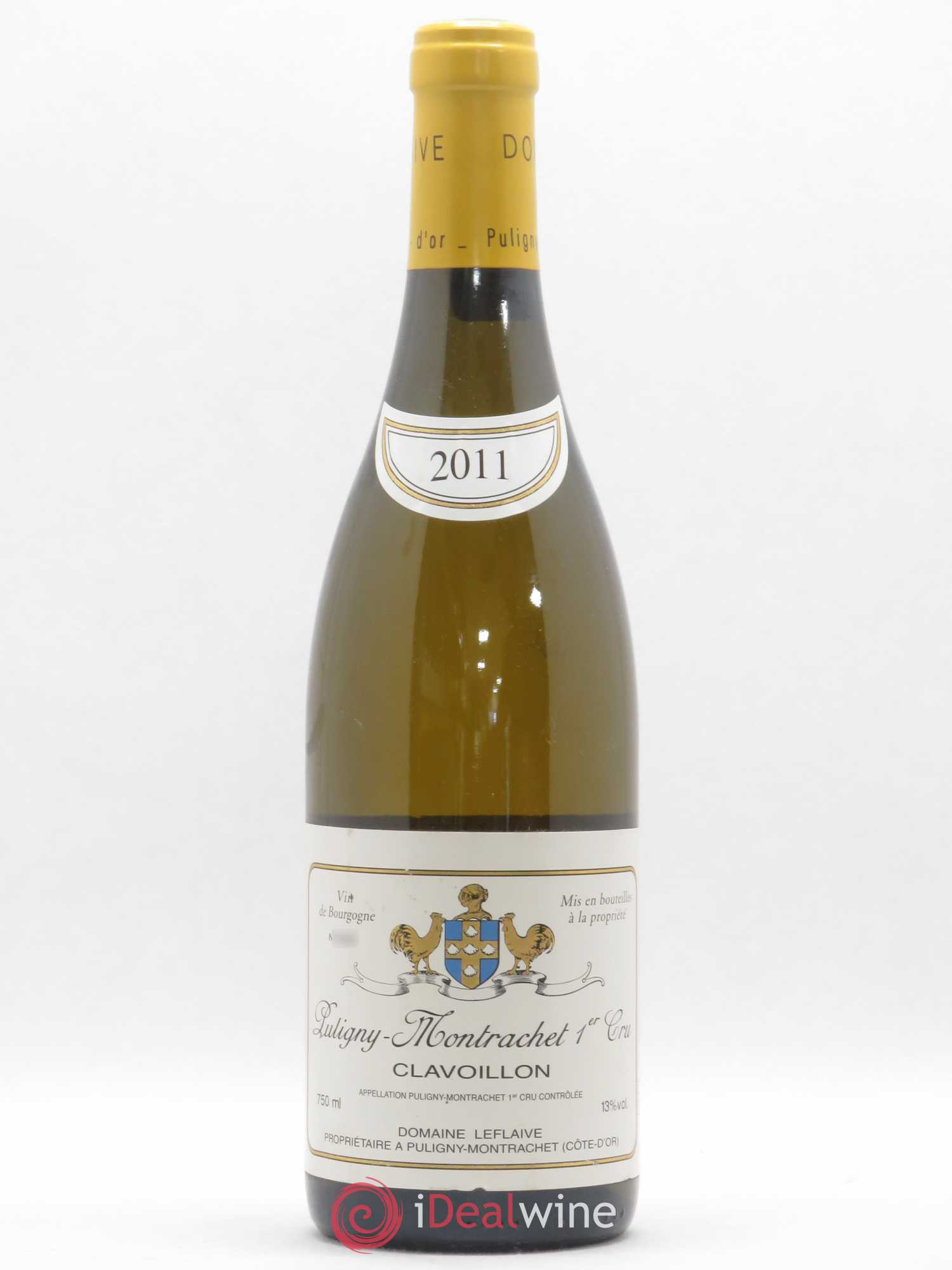 Puligny-Montrachet 1er Cru Clavoillon Leflaive (Domaine) 2011 - Lot de 1 bouteille - 0