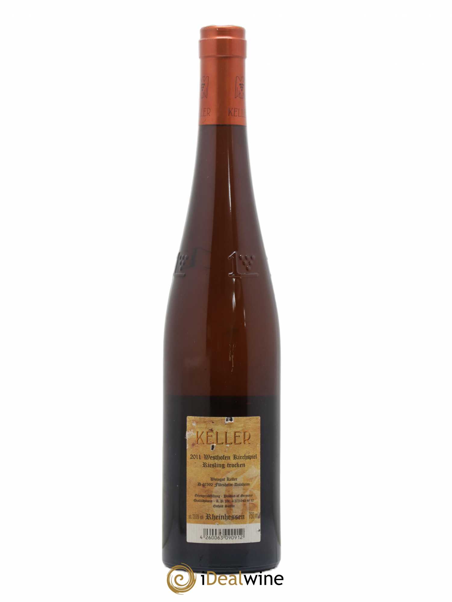 Allemagne Rheinhessen Riesling Kirschpiel Grosses Gewachs Klaus Keller 2011 - Posten von 1 Flasche - 1