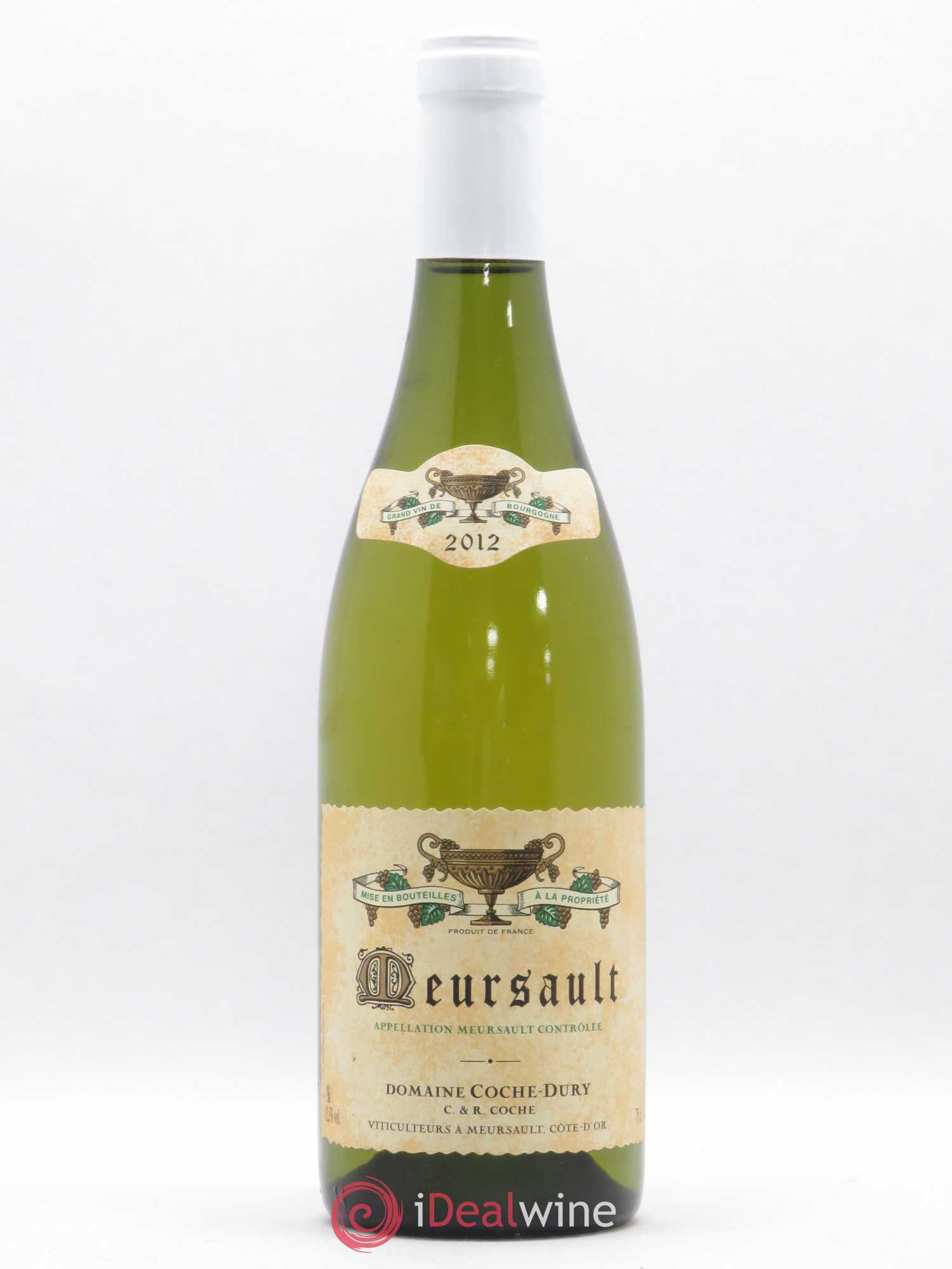 Meursault Coche Dury (Domaine) 2012 - Lot de 1 bouteille - 0
