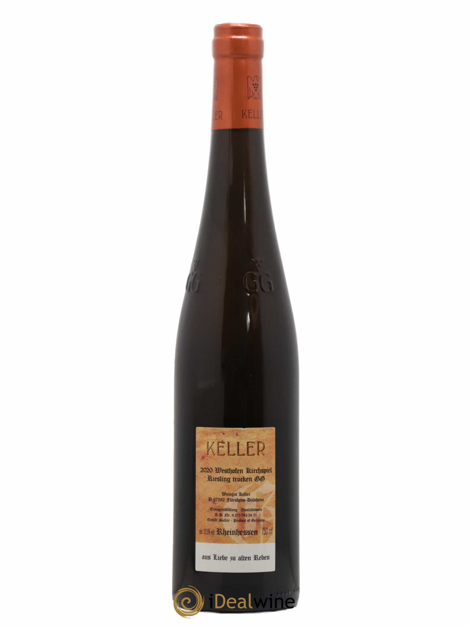 Allemagne Rheingau Riesling Kirschpiel Grosses Gewachs Klaus Keller 2020 - Posten von 1 Flasche - 1