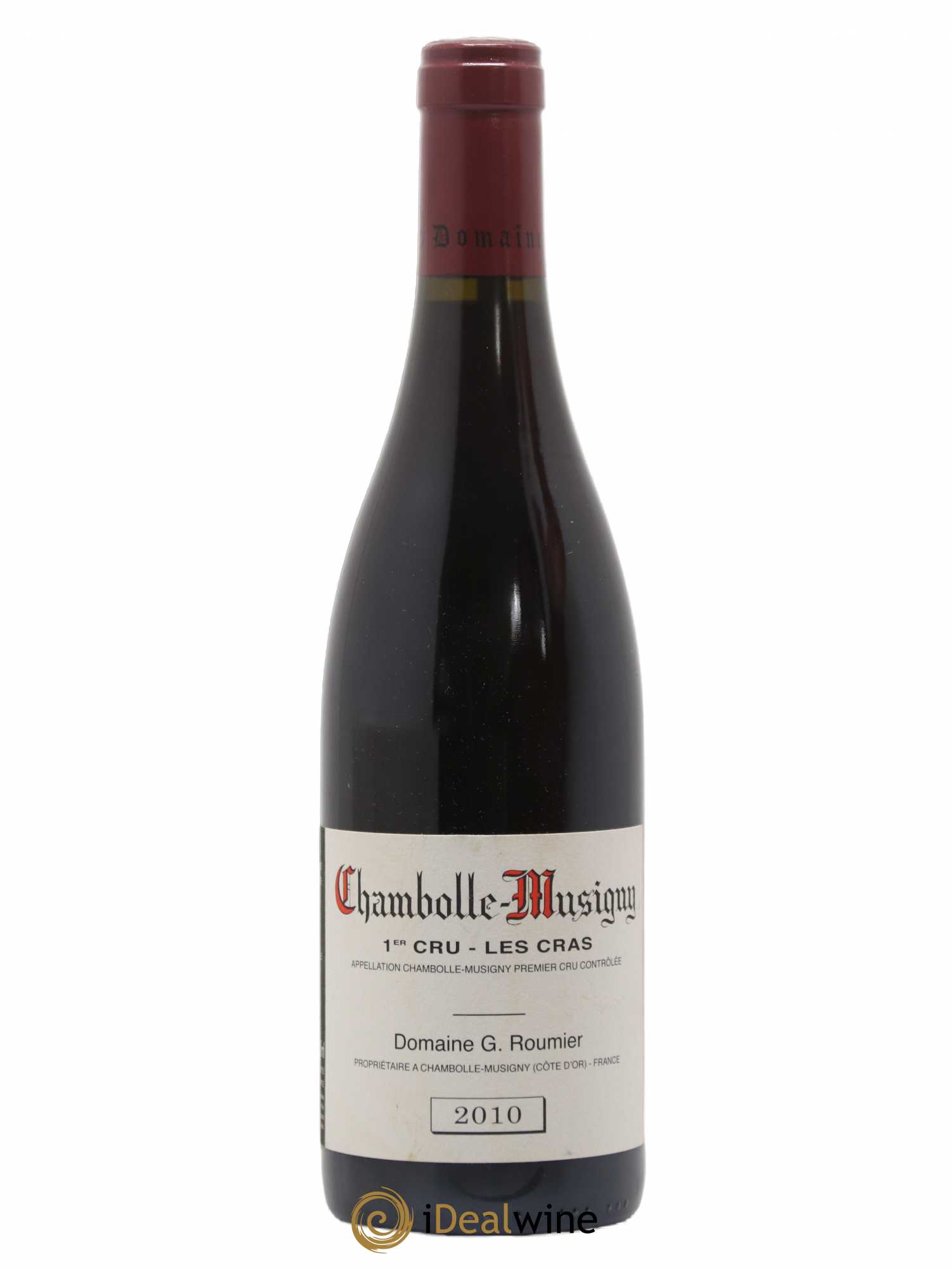 Chambolle-Musigny 1er Cru Les Cras Georges Roumier (Domaine) 2010 - Lot de 1 bouteille - 0