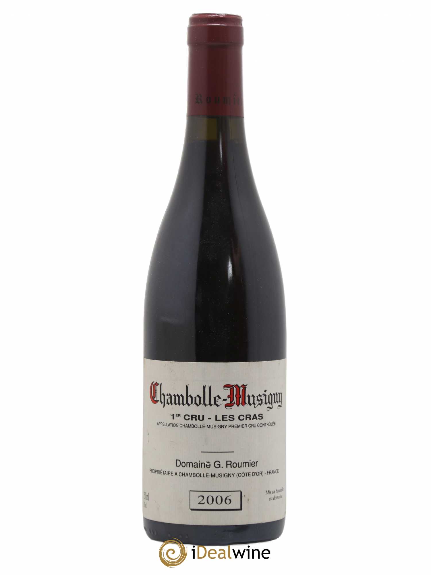 Chambolle-Musigny 1er Cru Les Cras Georges Roumier (Domaine) 2006 - Lot de 1 bouteille - 0