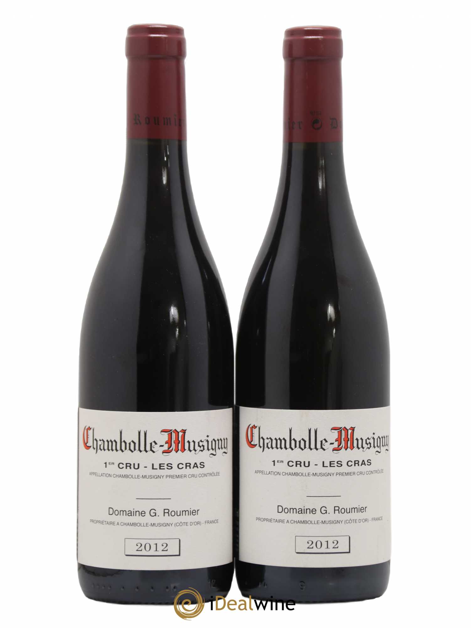 Chambolle-Musigny 1er Cru Les Cras Georges Roumier (Domaine) 2012 - Lot de 2 bouteilles - 0