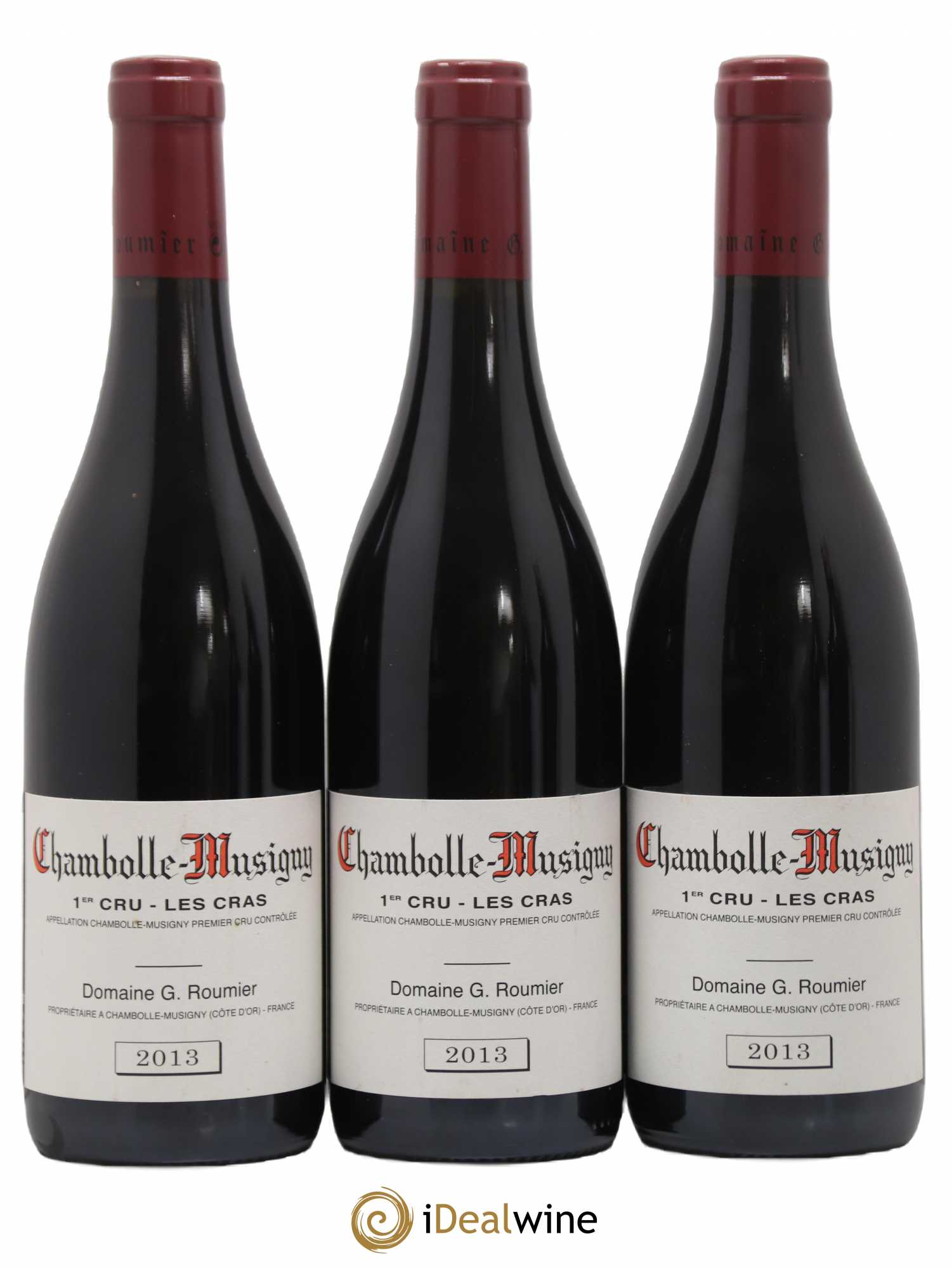 Chambolle-Musigny 1er Cru Les Cras Georges Roumier (Domaine) 2013 - Lot de 3 bouteilles - 0