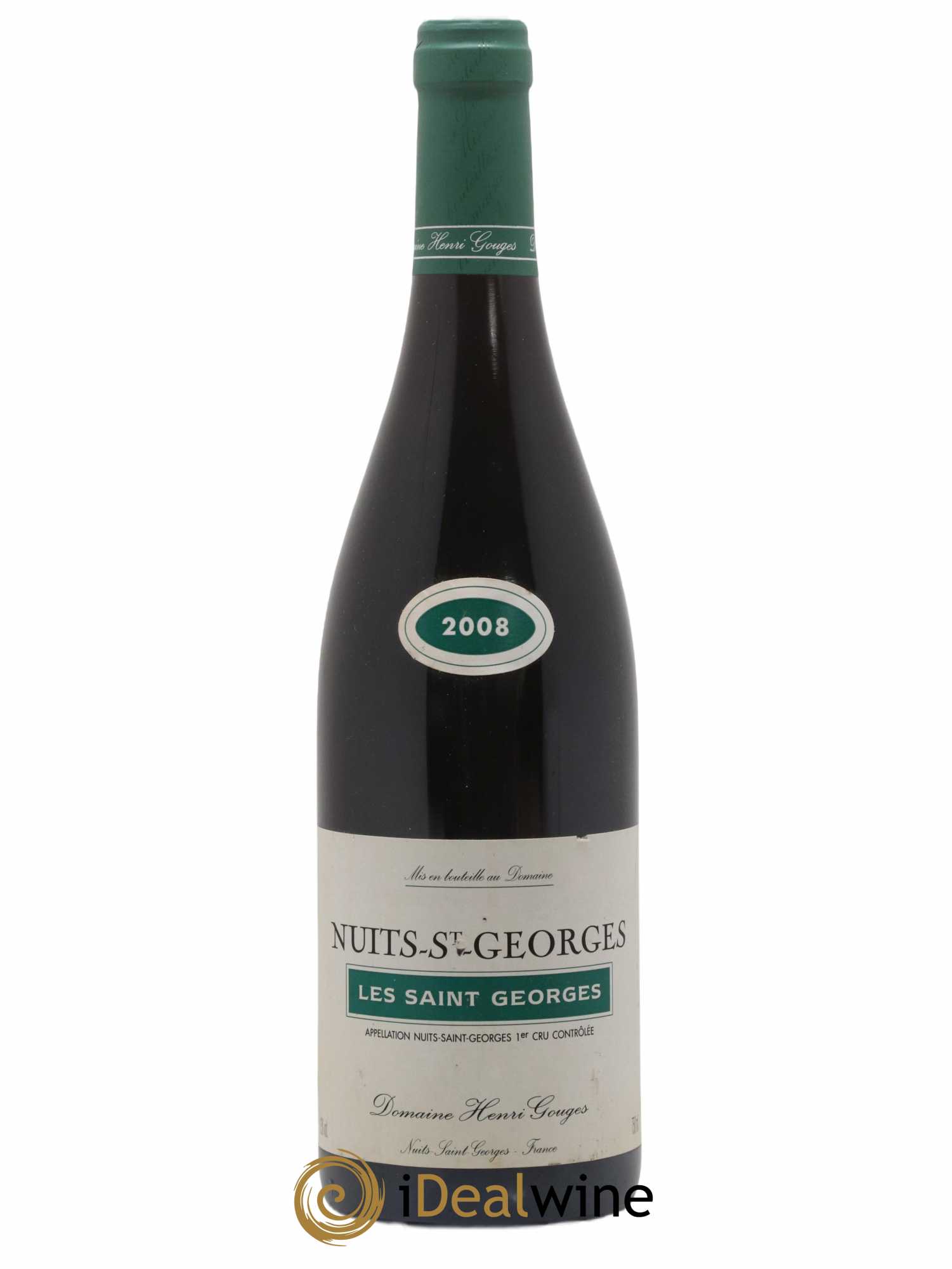Nuits-Saint-Georges 1er Cru Les Saints Georges Henri Gouges 2008 - Lot de 1 bouteille - 0