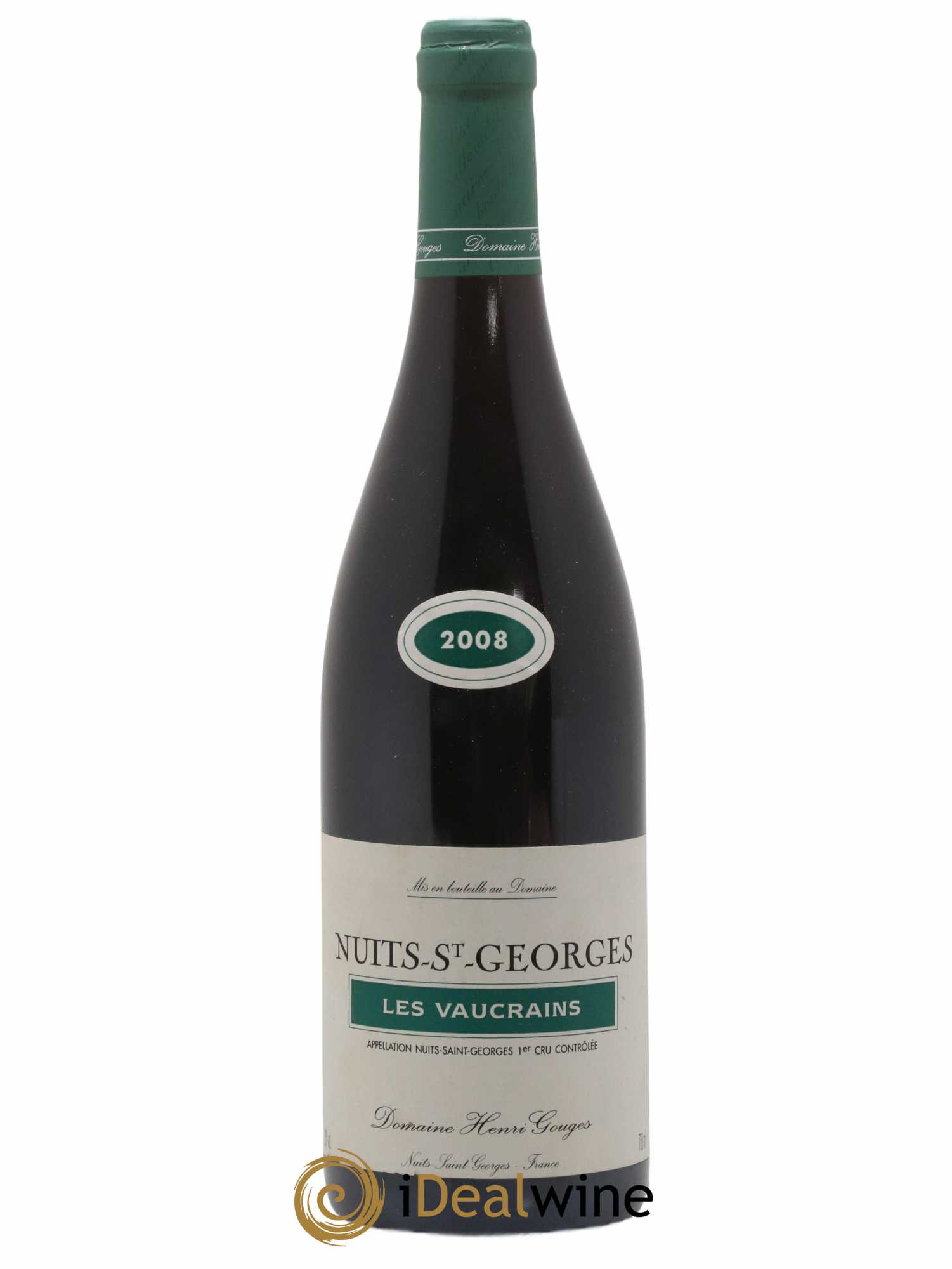 Nuits-Saint-Georges 1er Cru Les Vaucrains Henri Gouges 2008 - Lot de 1 bouteille - 0