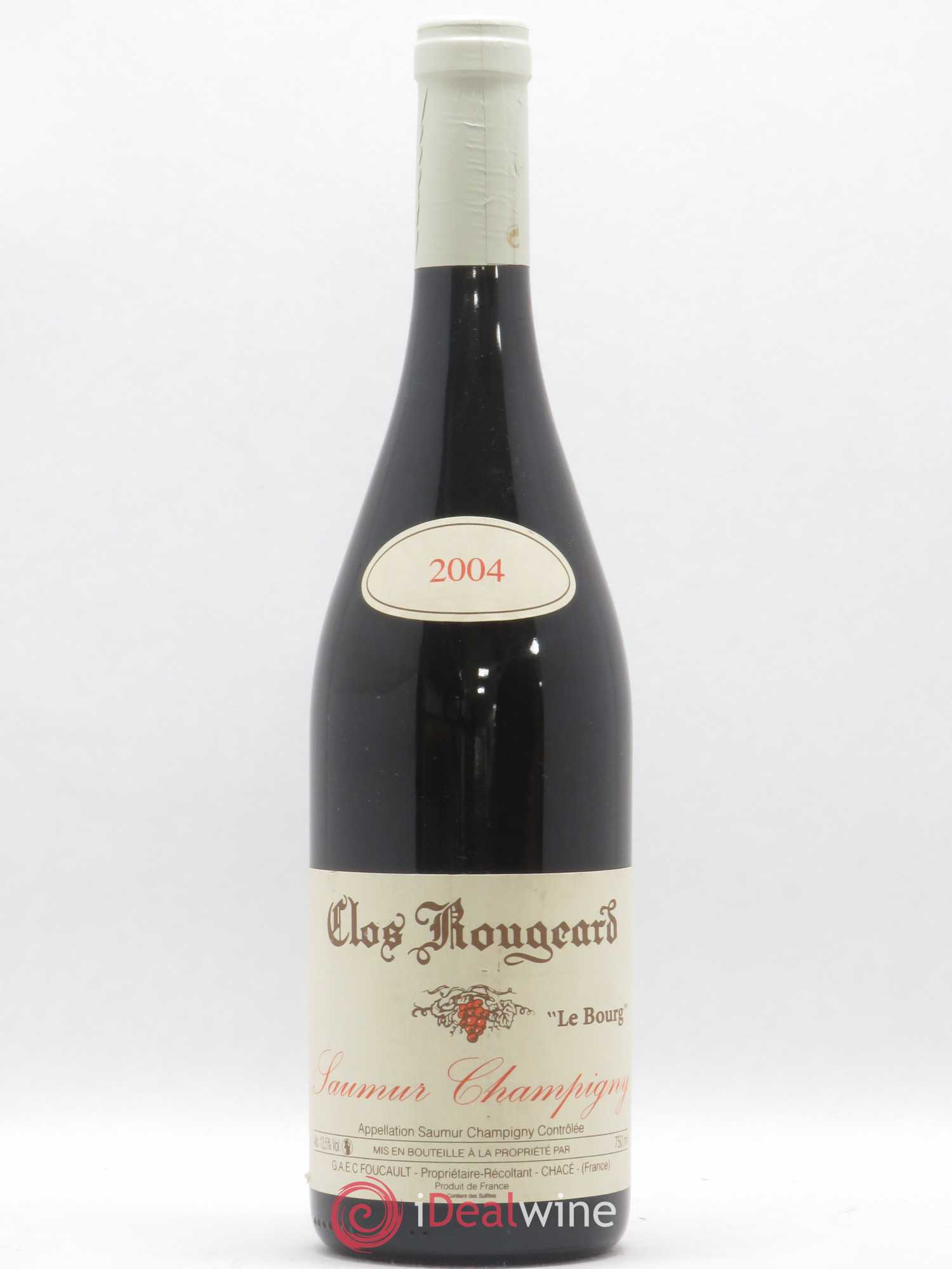 Saumur-Champigny Le Bourg Clos Rougeard 2004 - Lot de 1 bouteille - 0