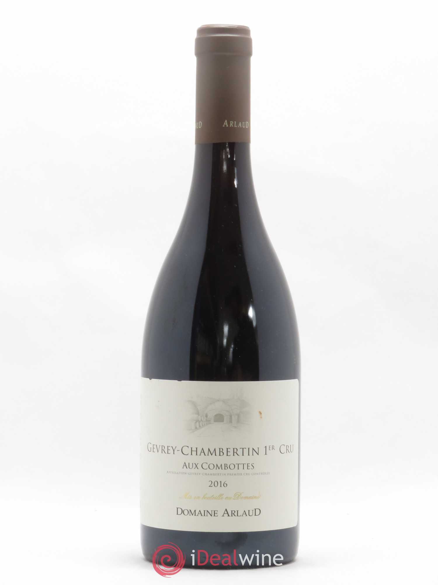 Gevrey-Chambertin 1er Cru Aux Combottes Arlaud 2016 - Lot de 1 bouteille - 0