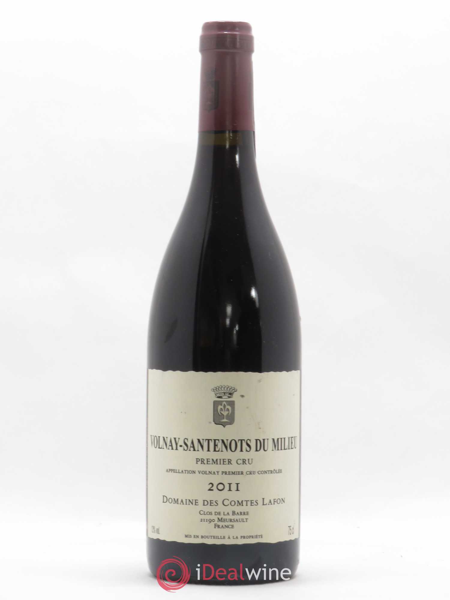 Volnay 1er Cru Santenots du Milieu Comtes Lafon (Domaine des) 2011 - Lot de 1 bouteille - 0