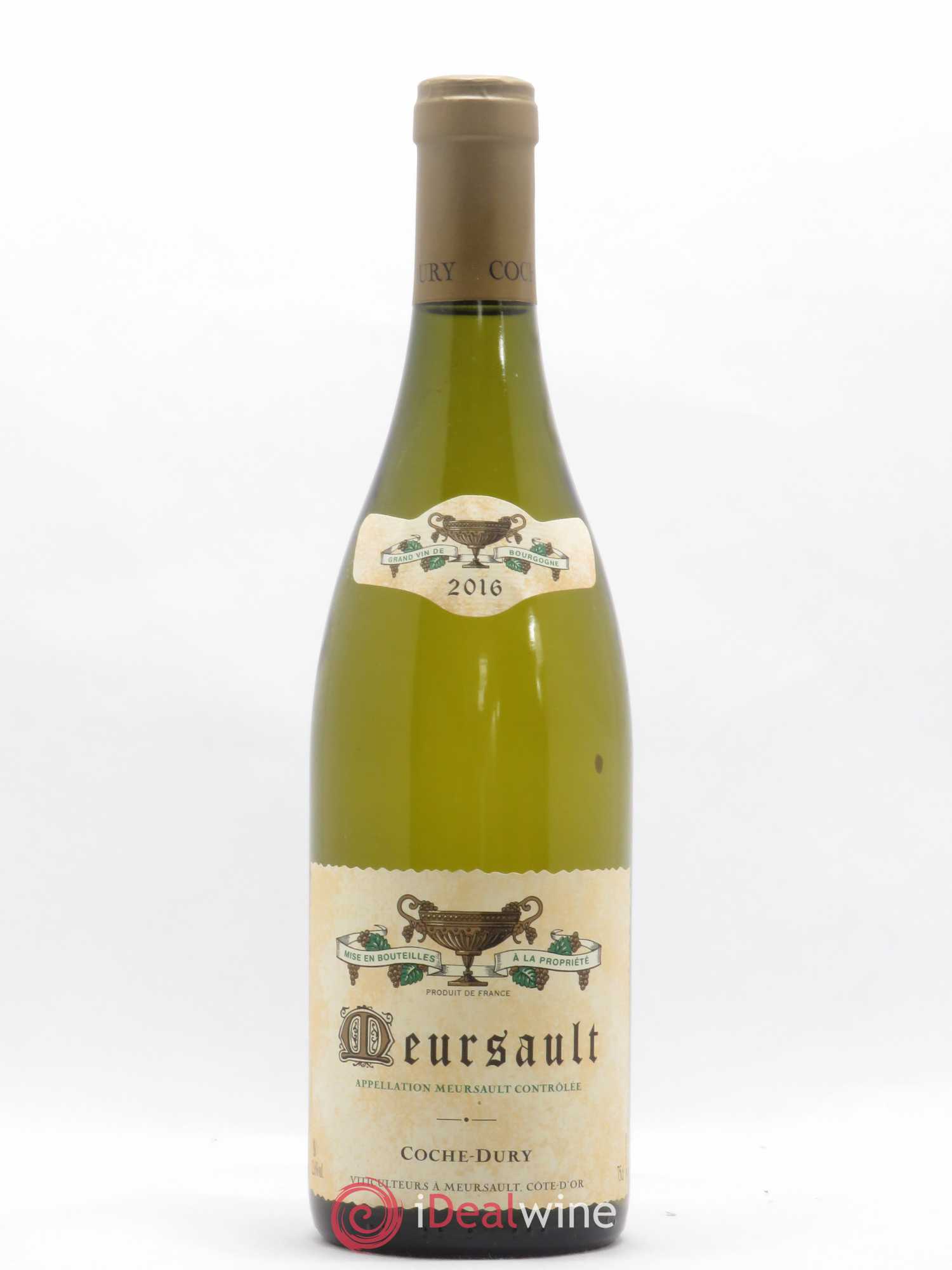 Meursault Coche Dury (Domaine) 2016 - Lot de 1 bouteille - 0