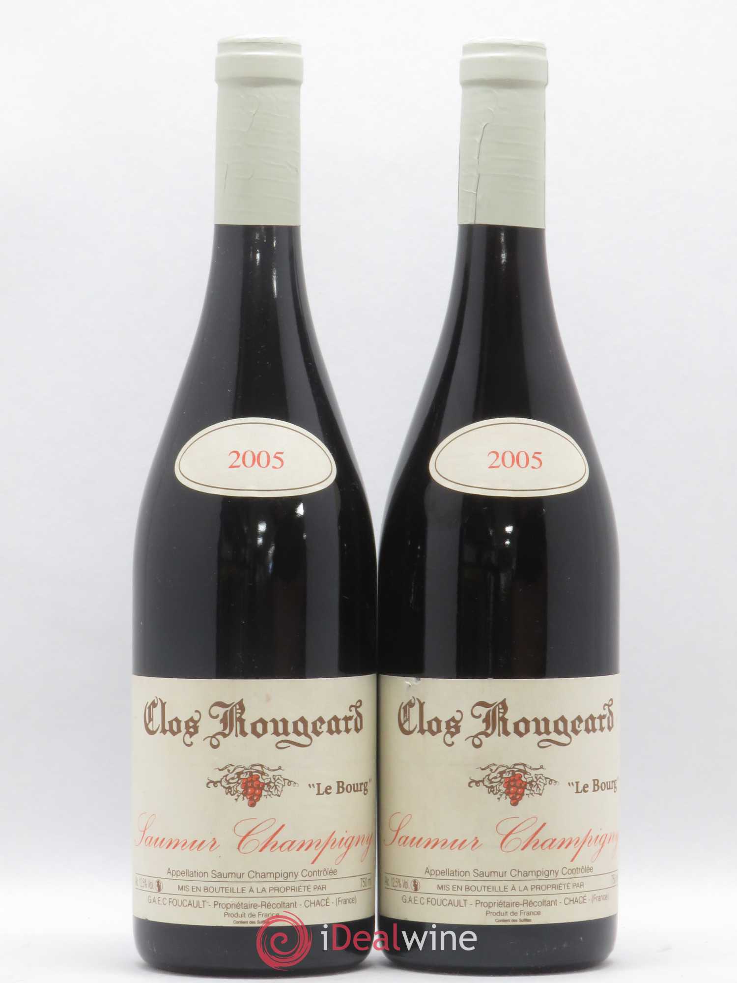Saumur-Champigny Le Bourg Clos Rougeard 2005 - Lot de 2 bouteilles - 0
