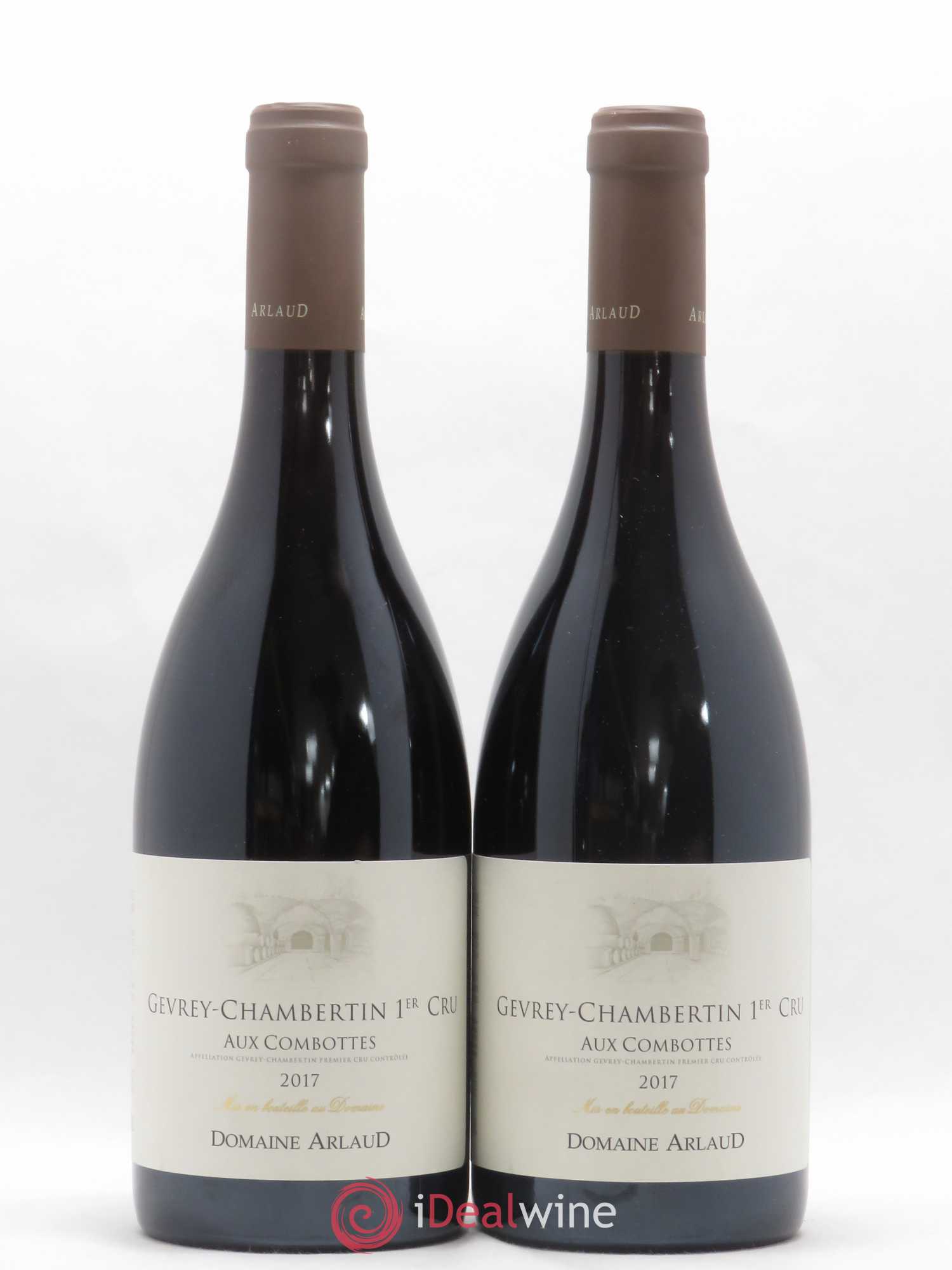 Gevrey-Chambertin 1er Cru Aux Combottes Arlaud 2017 - Lot de 2 bouteilles - 0